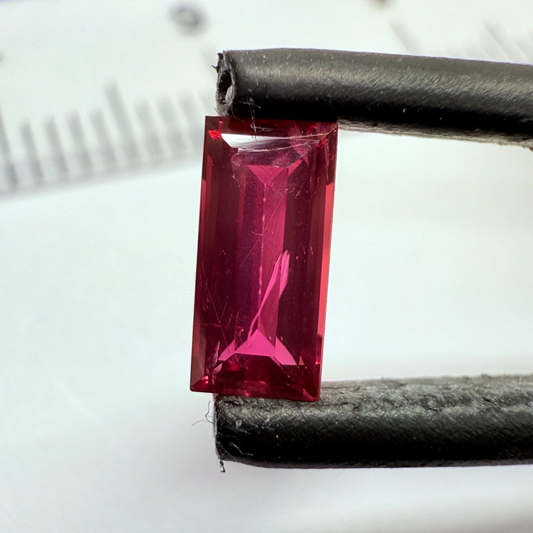 Winza Ruby, 0.64ct, Winza, Tanzanian, Untreated Unheated, slightly included, see crown facets