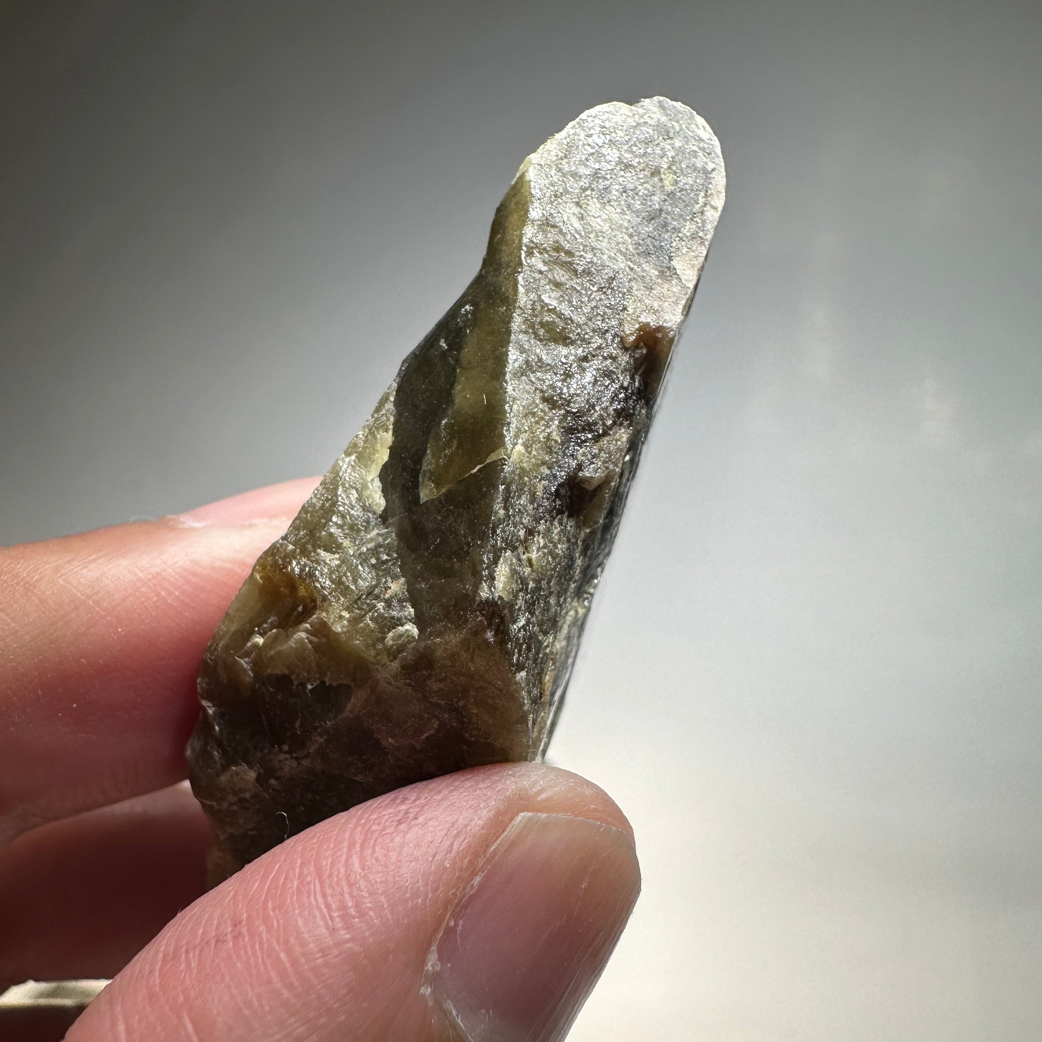 Chrome Sphene Crystal, 60.50gm, Tanzania, Untreated Unheated