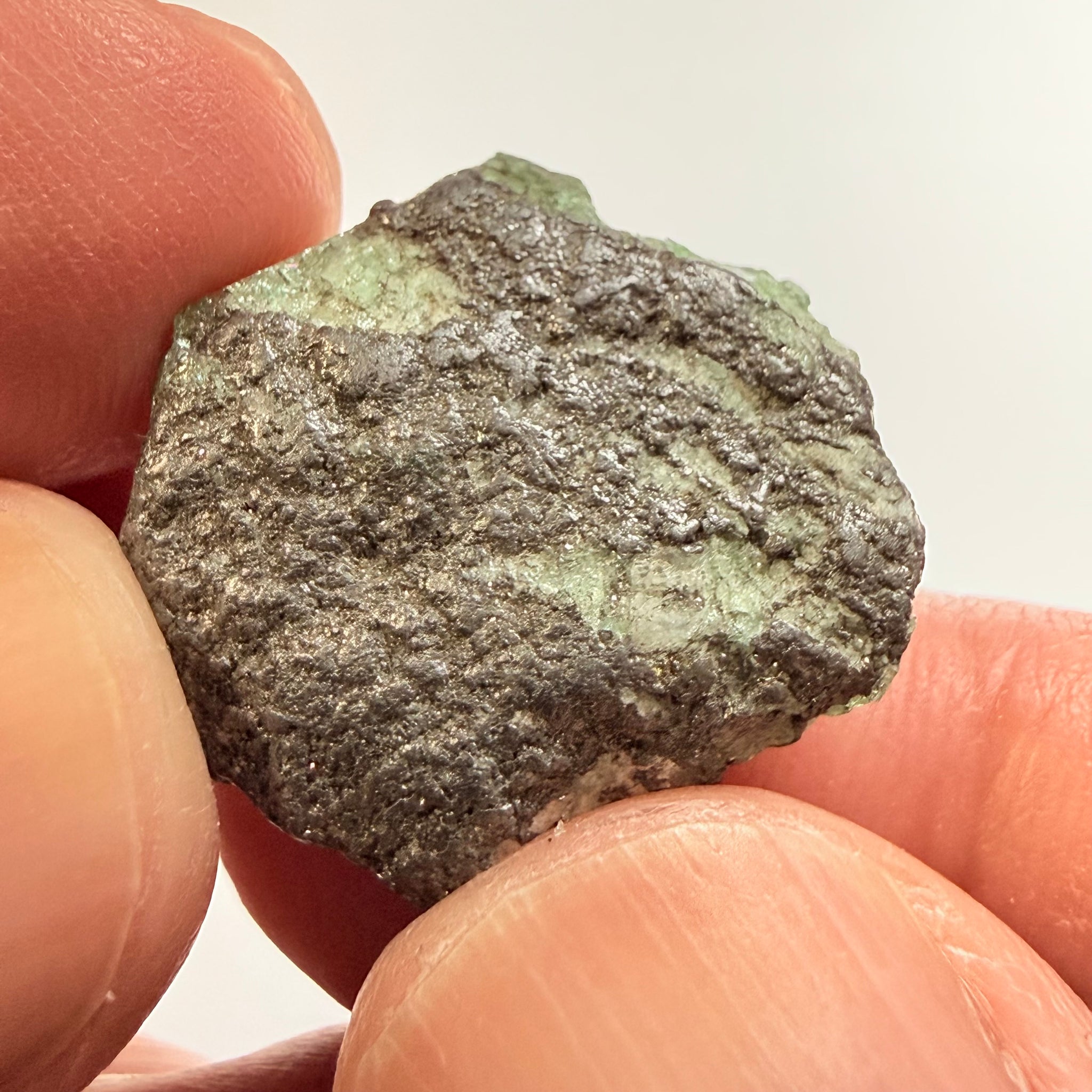 Tsavorite Garnet Crystal on matrix, 37.47ct, Merelani, Tanzania, Untreated Unheated