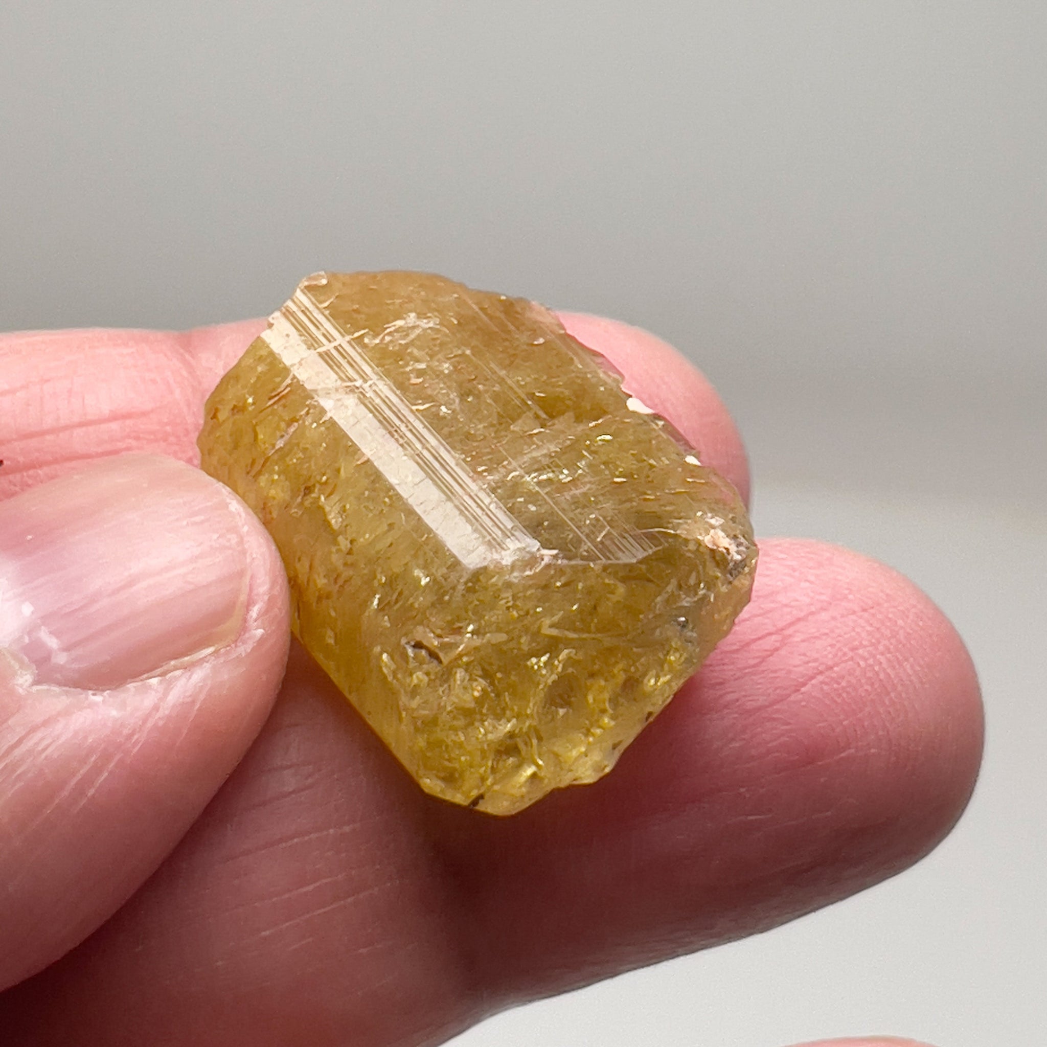 45.60Ct Tourmaline Crystal. Tanzania. Untreated Unheated.