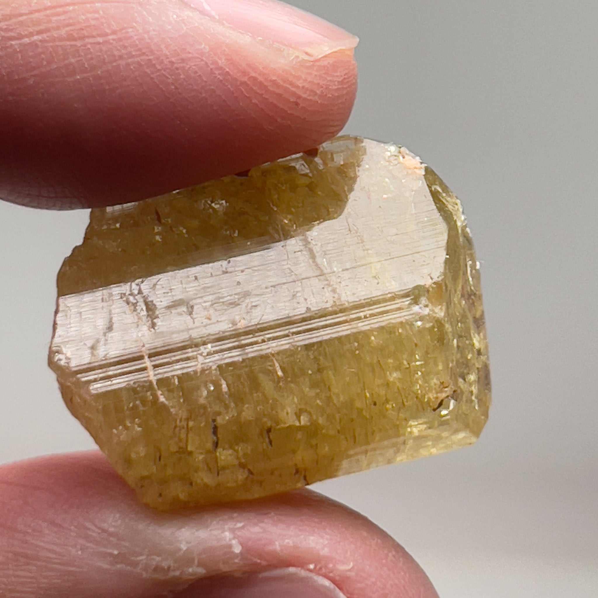 45.60Ct Tourmaline Crystal. Tanzania. Untreated Unheated.