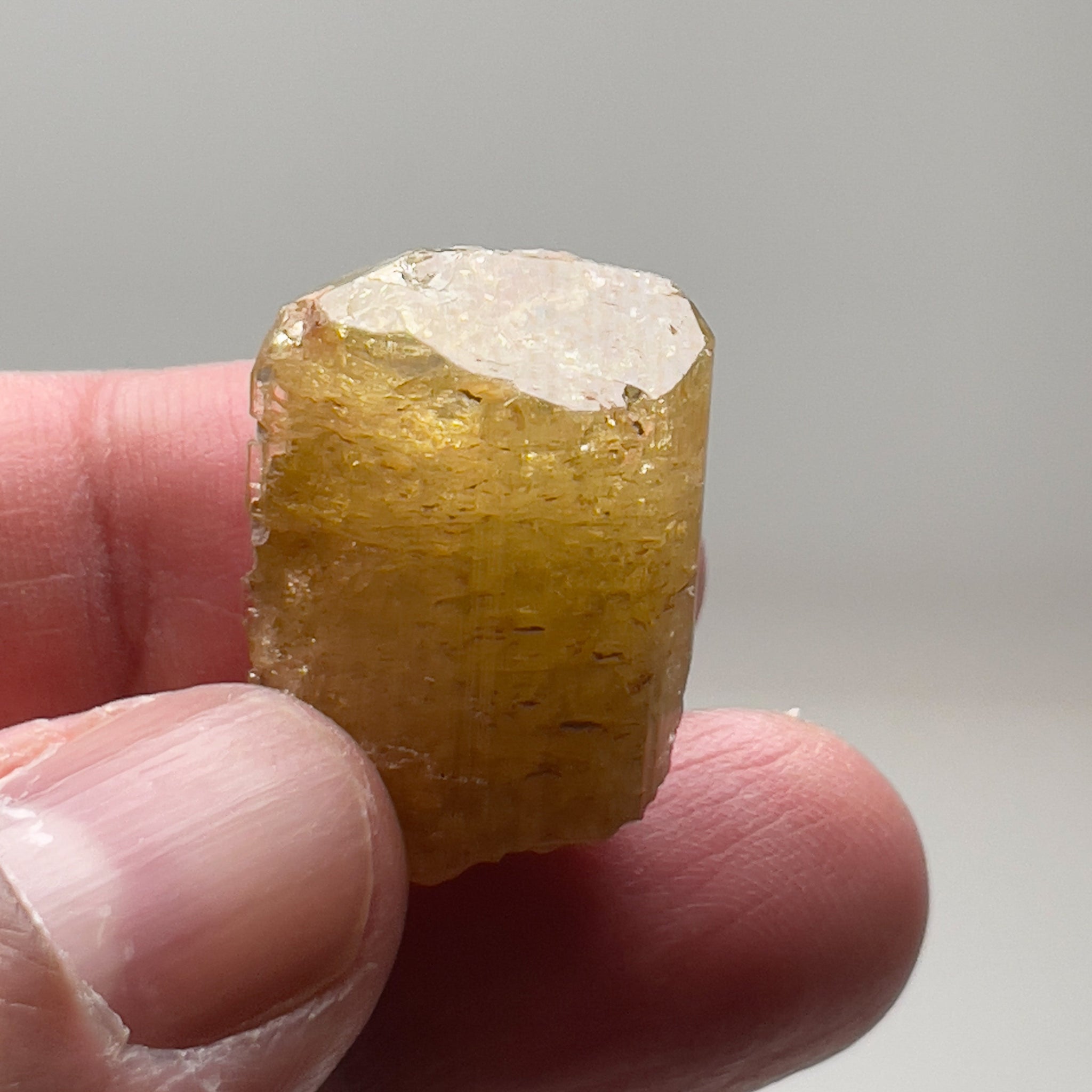 45.60Ct Tourmaline Crystal. Tanzania. Untreated Unheated.