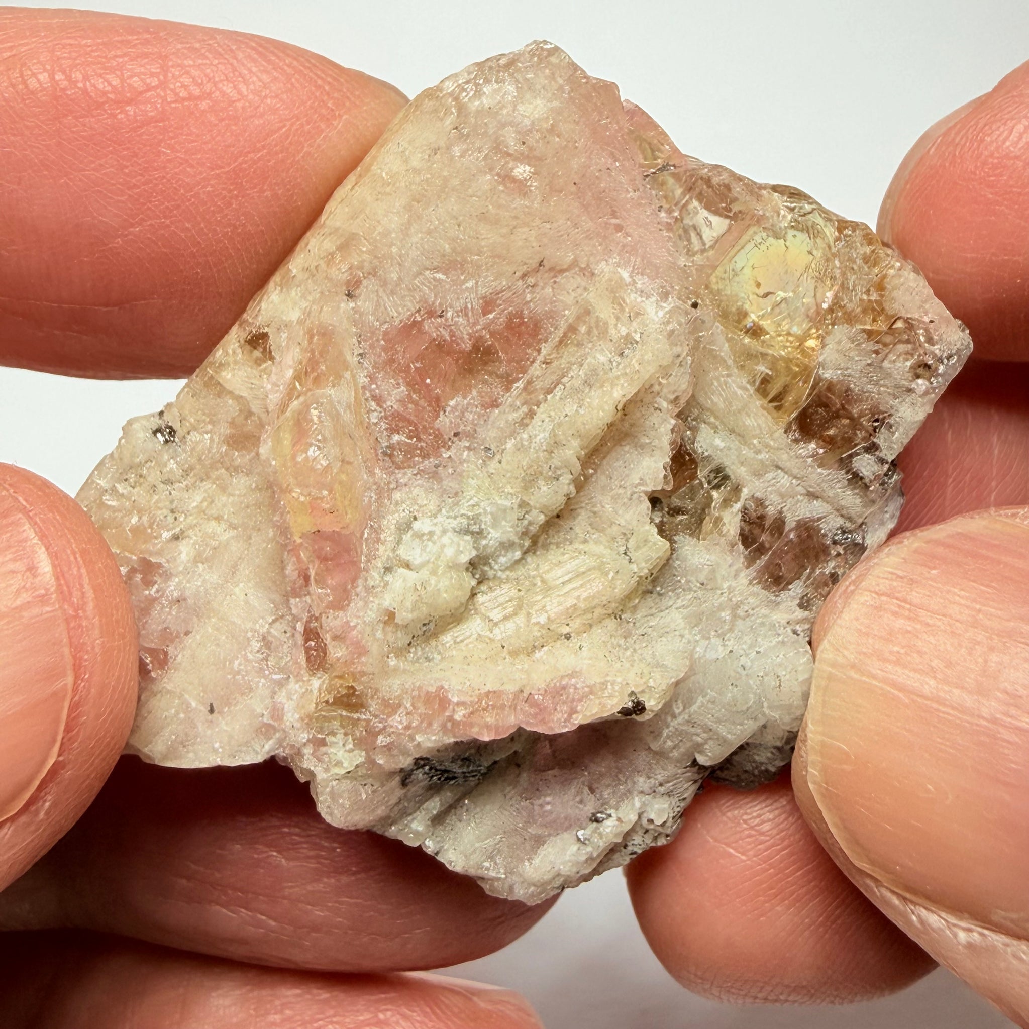 Pink Tanzanite Crystal Specimen, 139.66ct, Merelani, Tanzania. Unheated Unheated