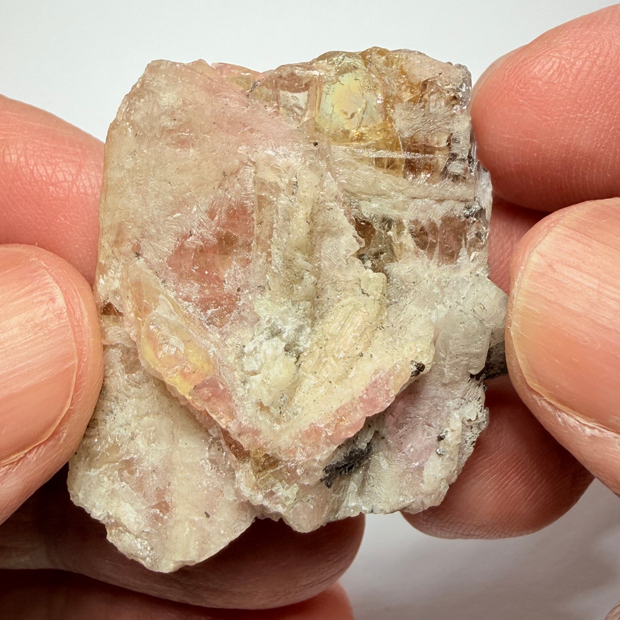 Pink Tanzanite Crystal Specimen, 139.66ct, Merelani, Tanzania. Unheated Unheated