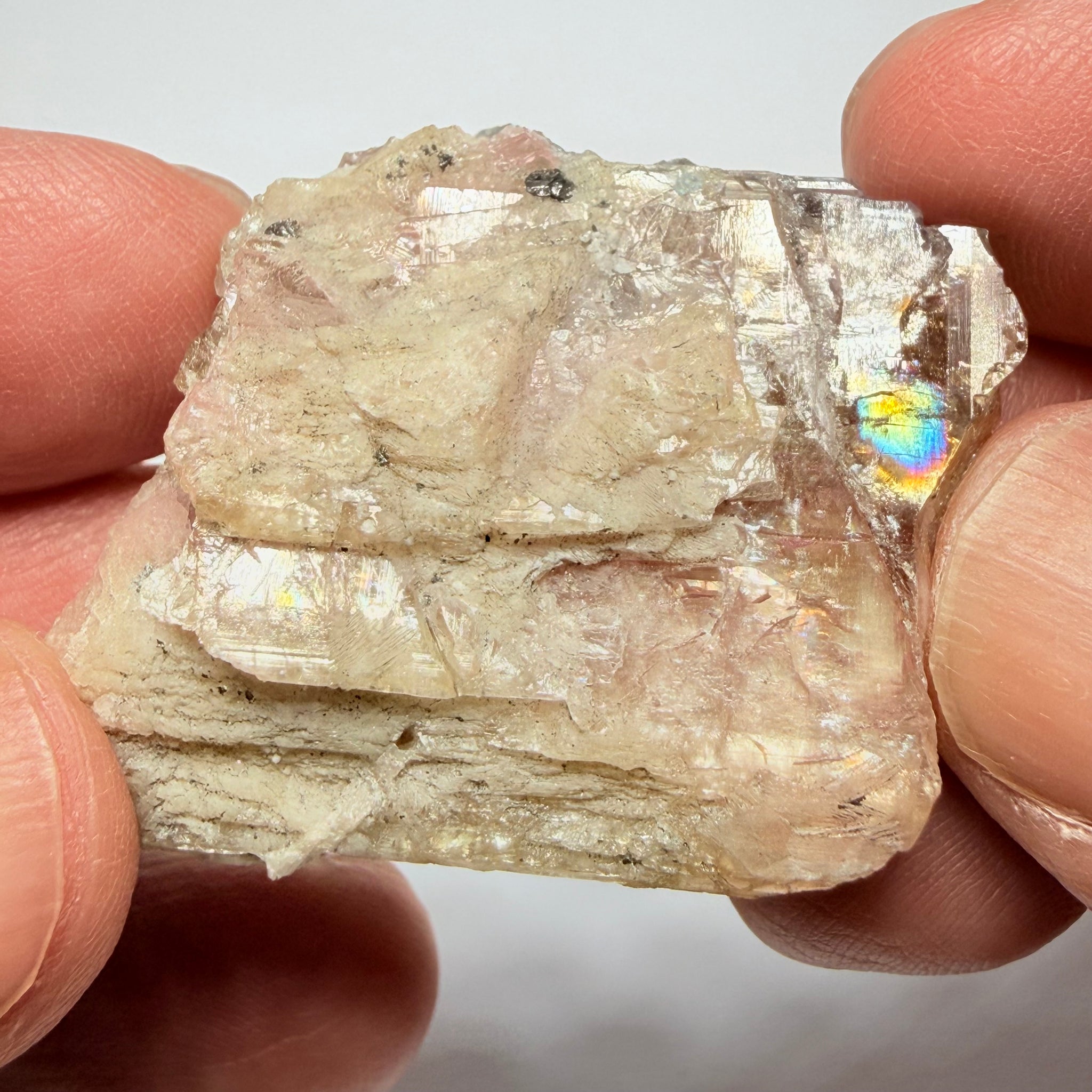 Pink Tanzanite Crystal Specimen, 139.66ct, Merelani, Tanzania. Unheated Unheated