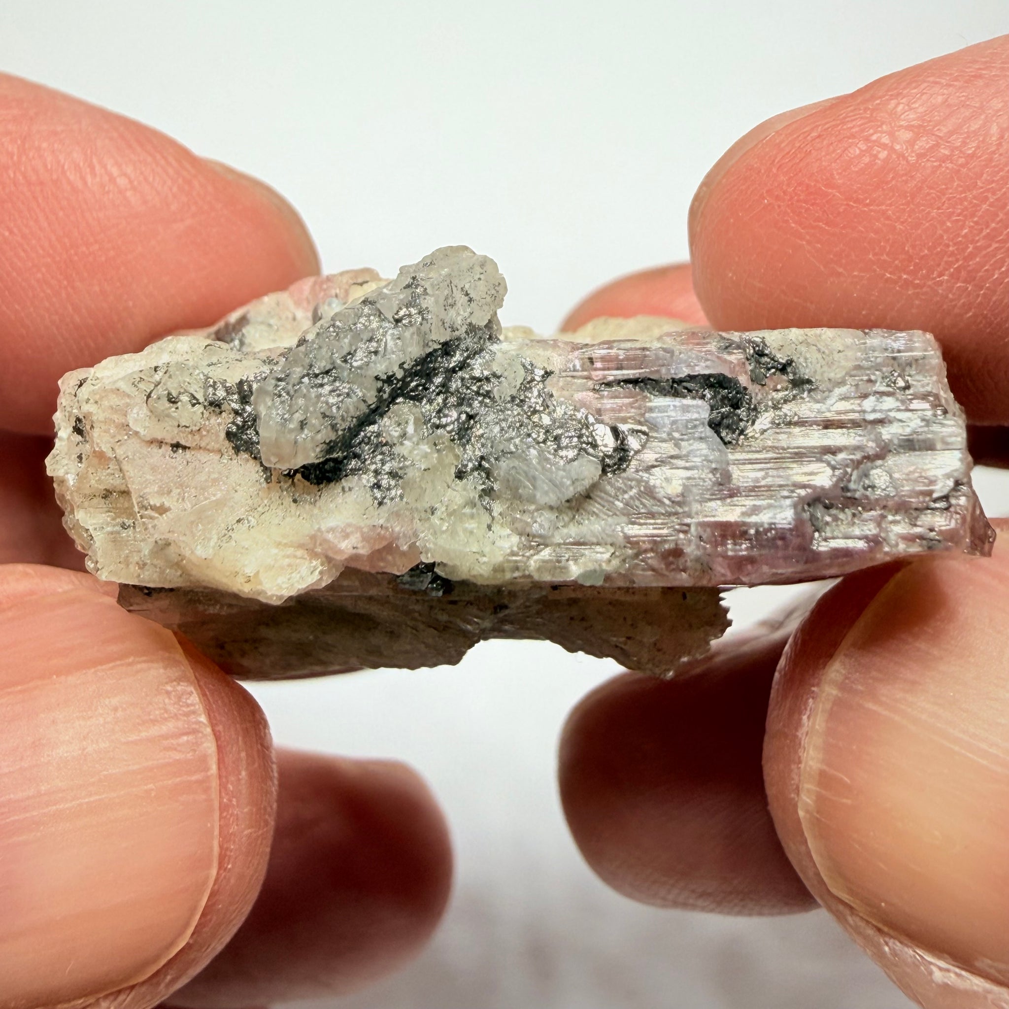 Pink Tanzanite Crystal Specimen, 139.66ct, Merelani, Tanzania. Unheated Unheated