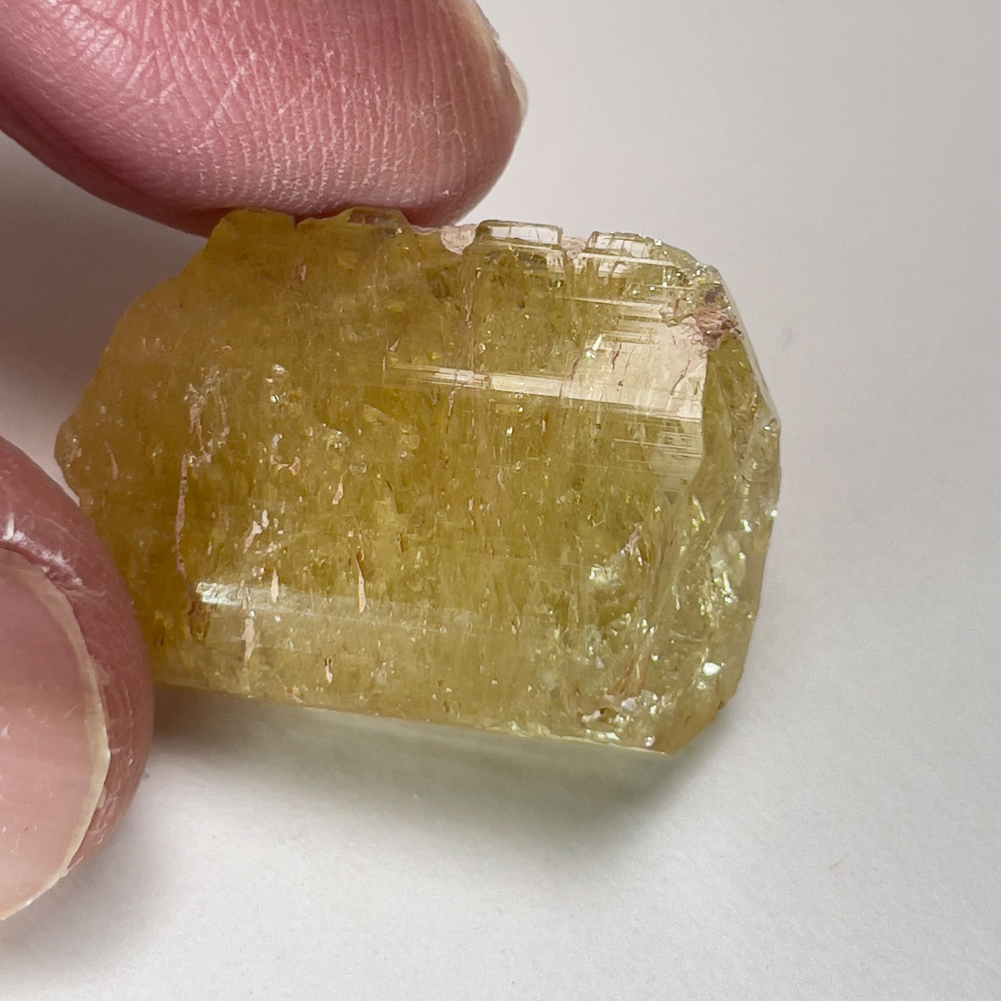 45.60Ct Tourmaline Crystal. Tanzania. Untreated Unheated.