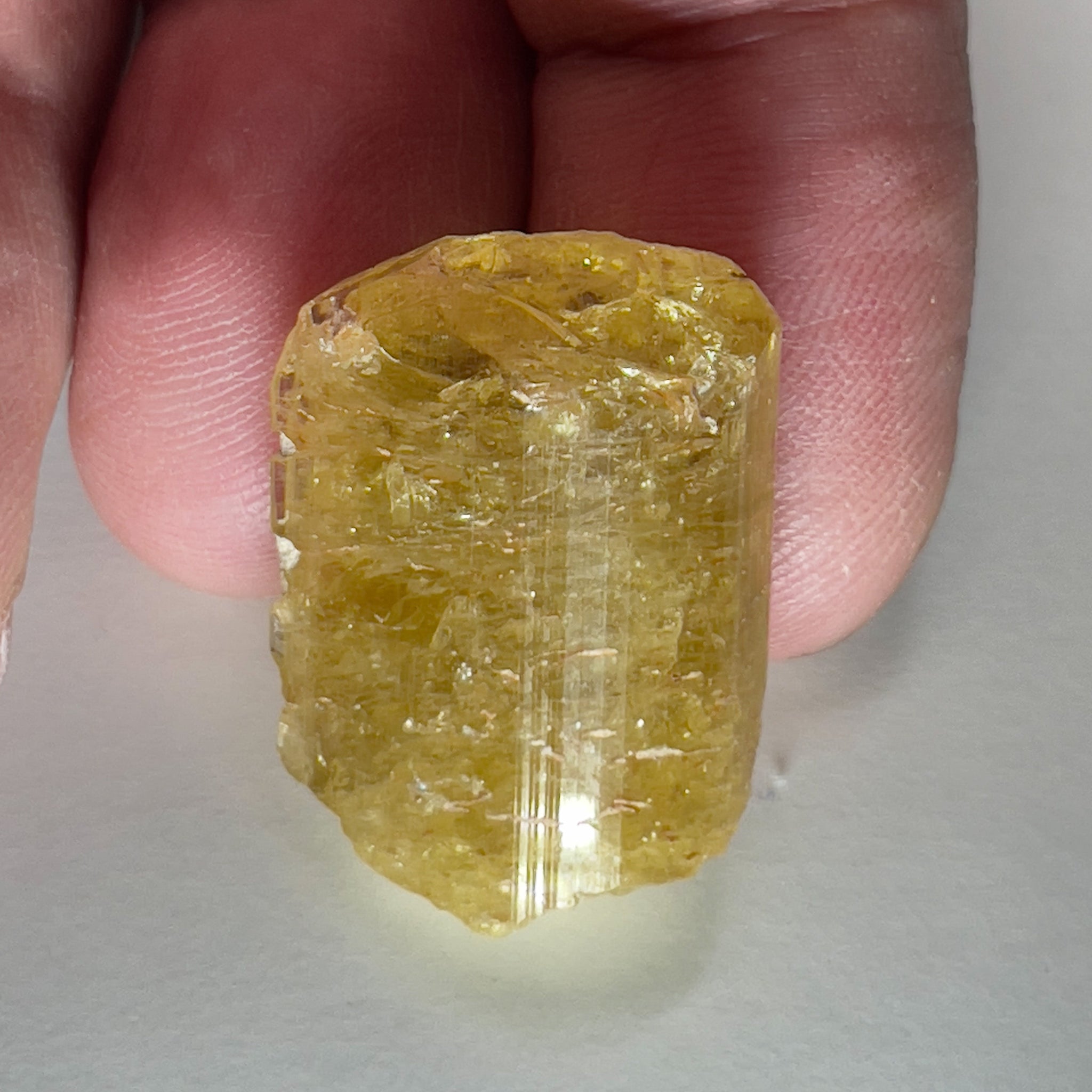 45.60Ct Tourmaline Crystal. Tanzania. Untreated Unheated.