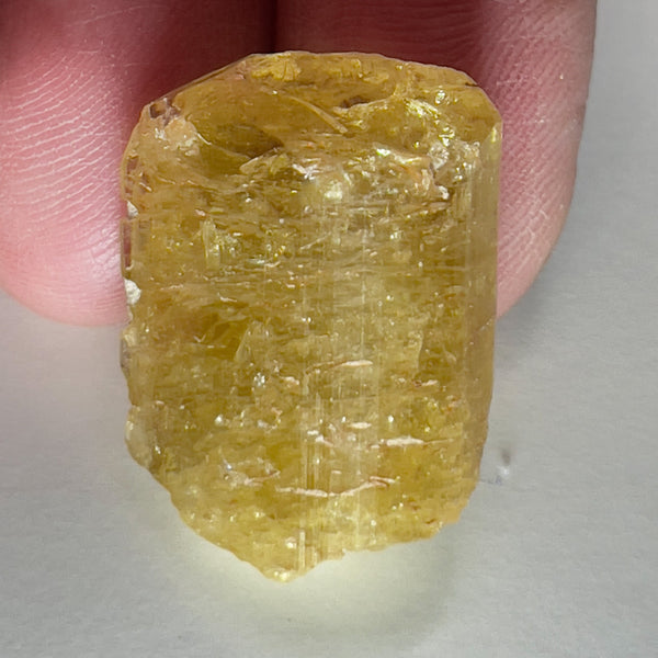 45.60Ct Tourmaline Crystal. Tanzania. Untreated Unheated.