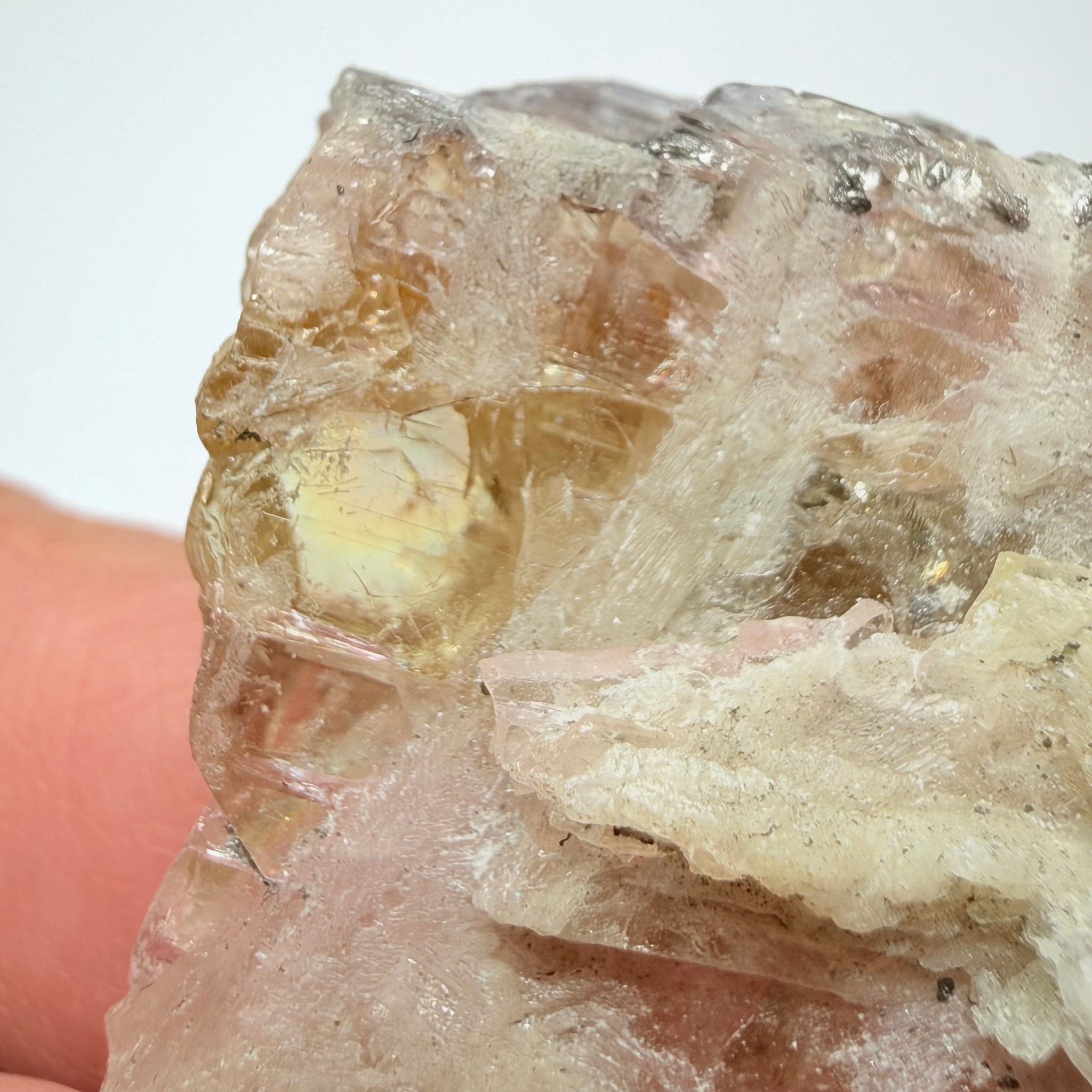 Pink Tanzanite Crystal Specimen, 139.66ct, Merelani, Tanzania. Unheated Unheated