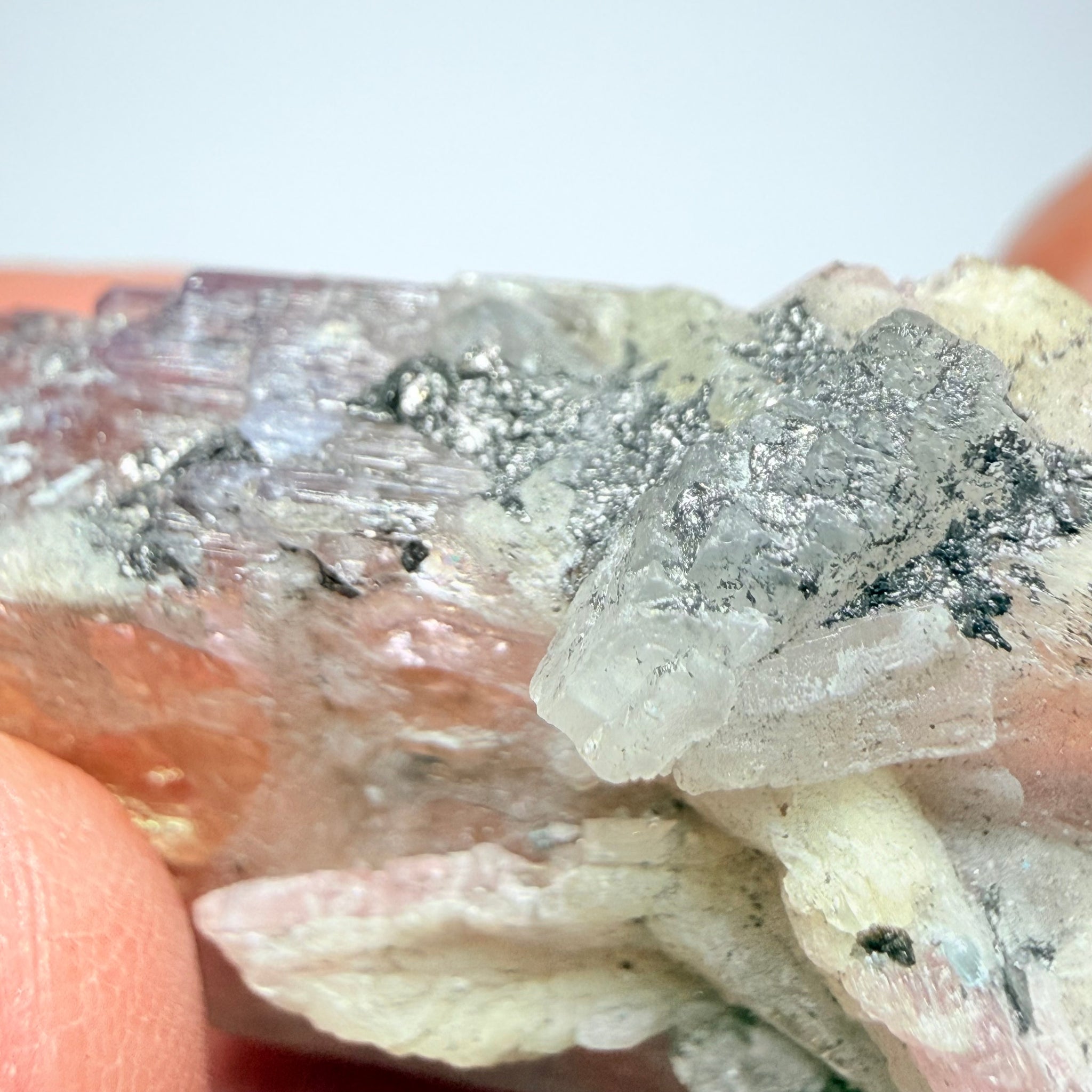 Pink Tanzanite Crystal Specimen, 139.66ct, Merelani, Tanzania. Unheated Unheated