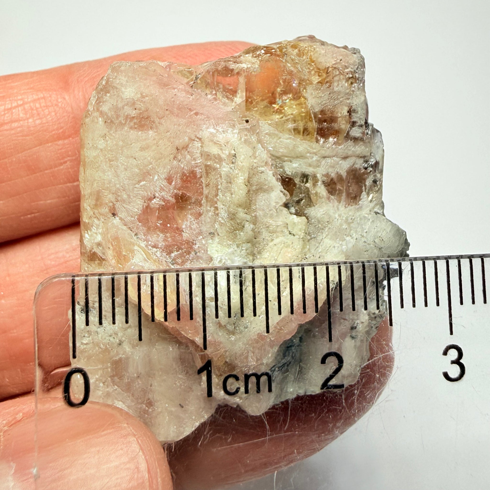 Pink Tanzanite Crystal Specimen, 139.66ct, Merelani, Tanzania. Unheated Unheated