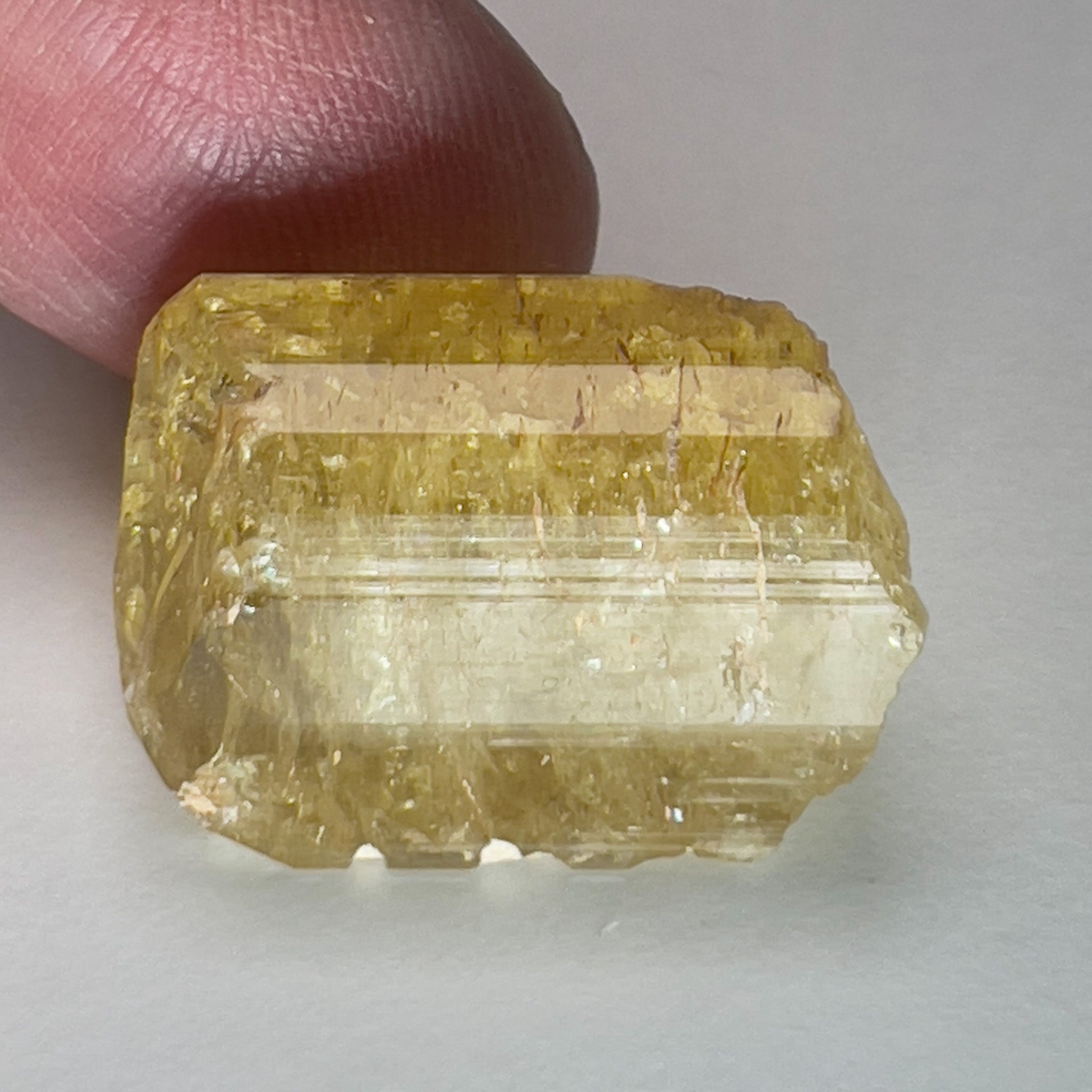 45.60Ct Tourmaline Crystal. Tanzania. Untreated Unheated.