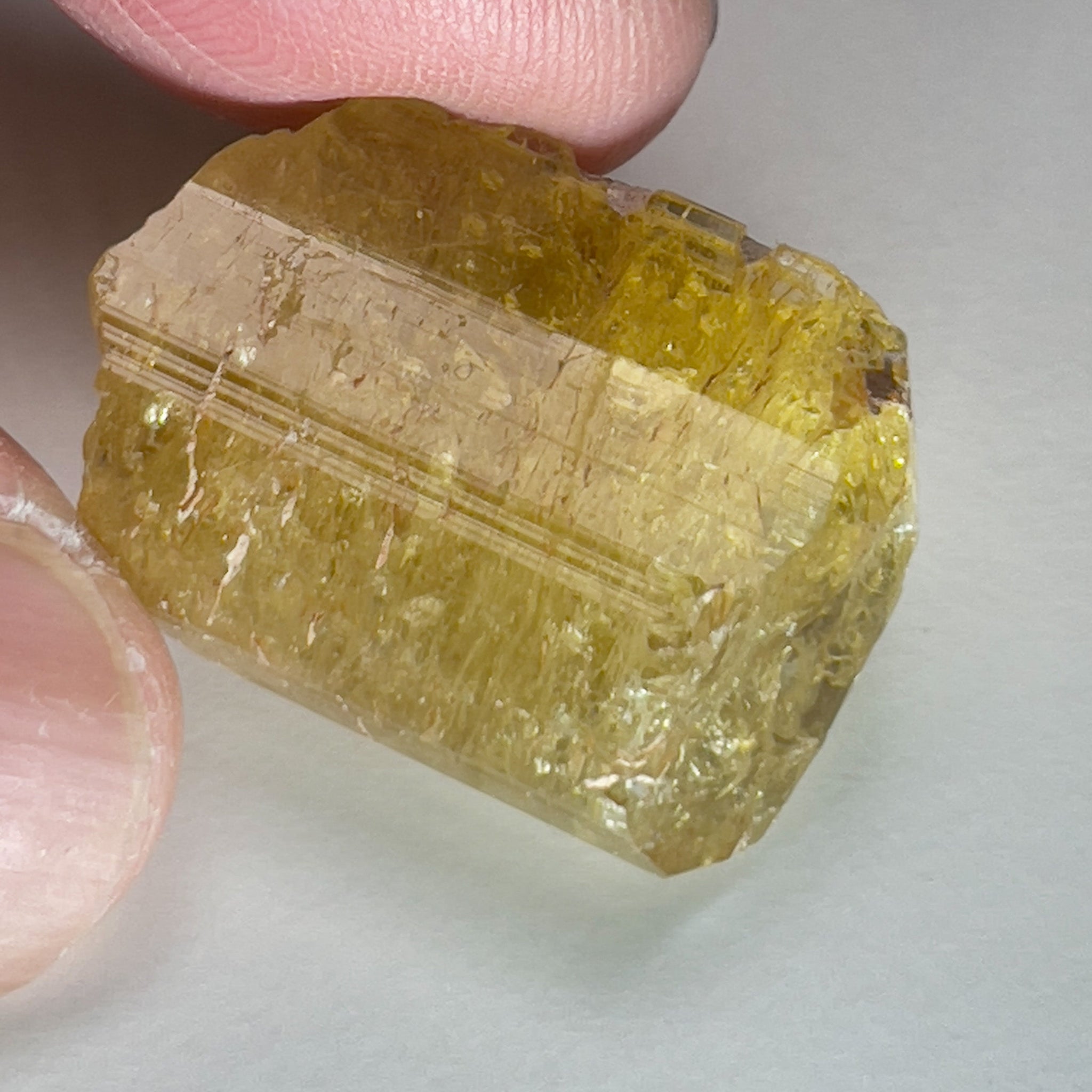 45.60Ct Tourmaline Crystal. Tanzania. Untreated Unheated.
