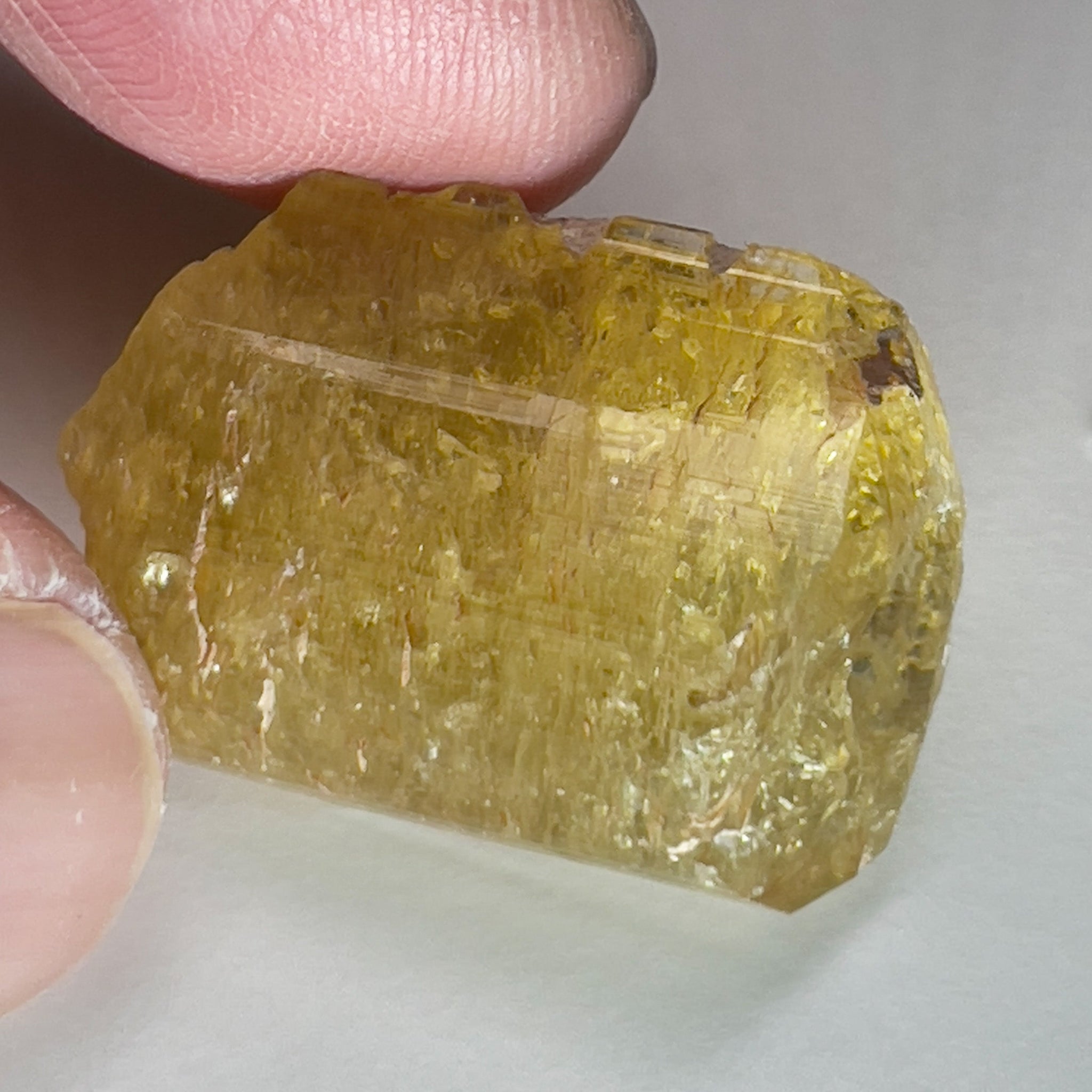 45.60Ct Tourmaline Crystal. Tanzania. Untreated Unheated.