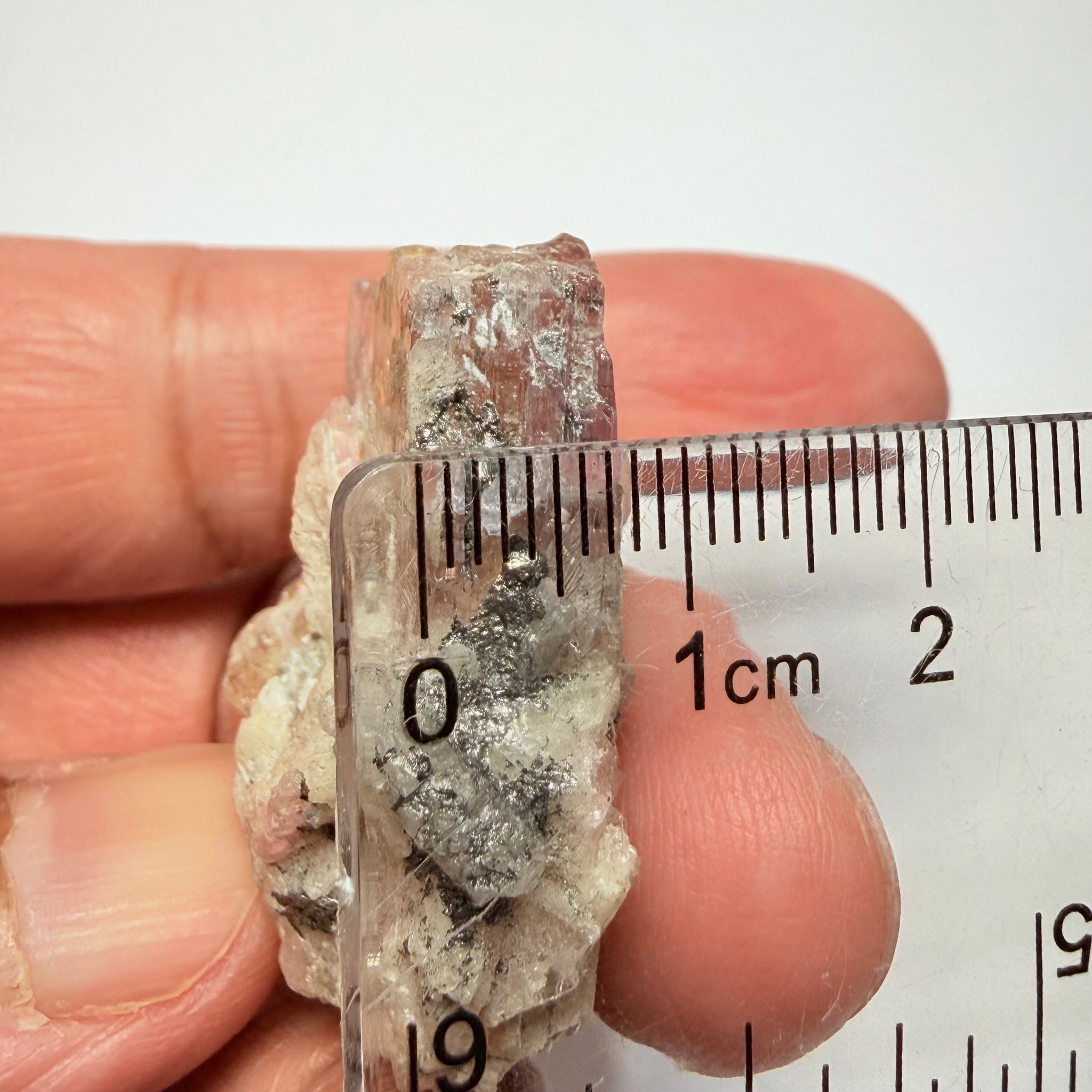 Pink Tanzanite Crystal Specimen, 139.66ct, Merelani, Tanzania. Unheated Unheated