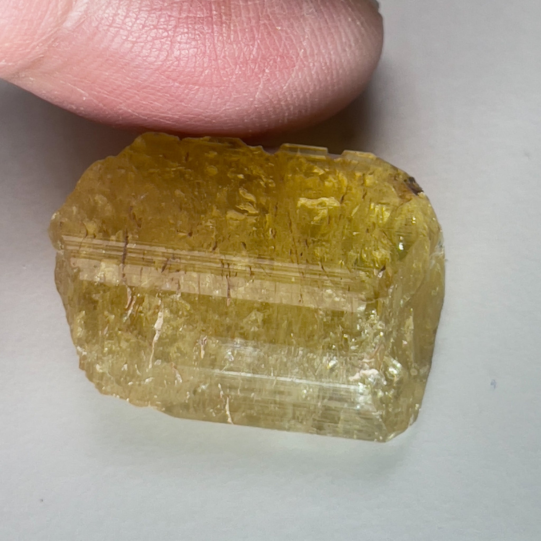 45.60Ct Tourmaline Crystal. Tanzania. Untreated Unheated.