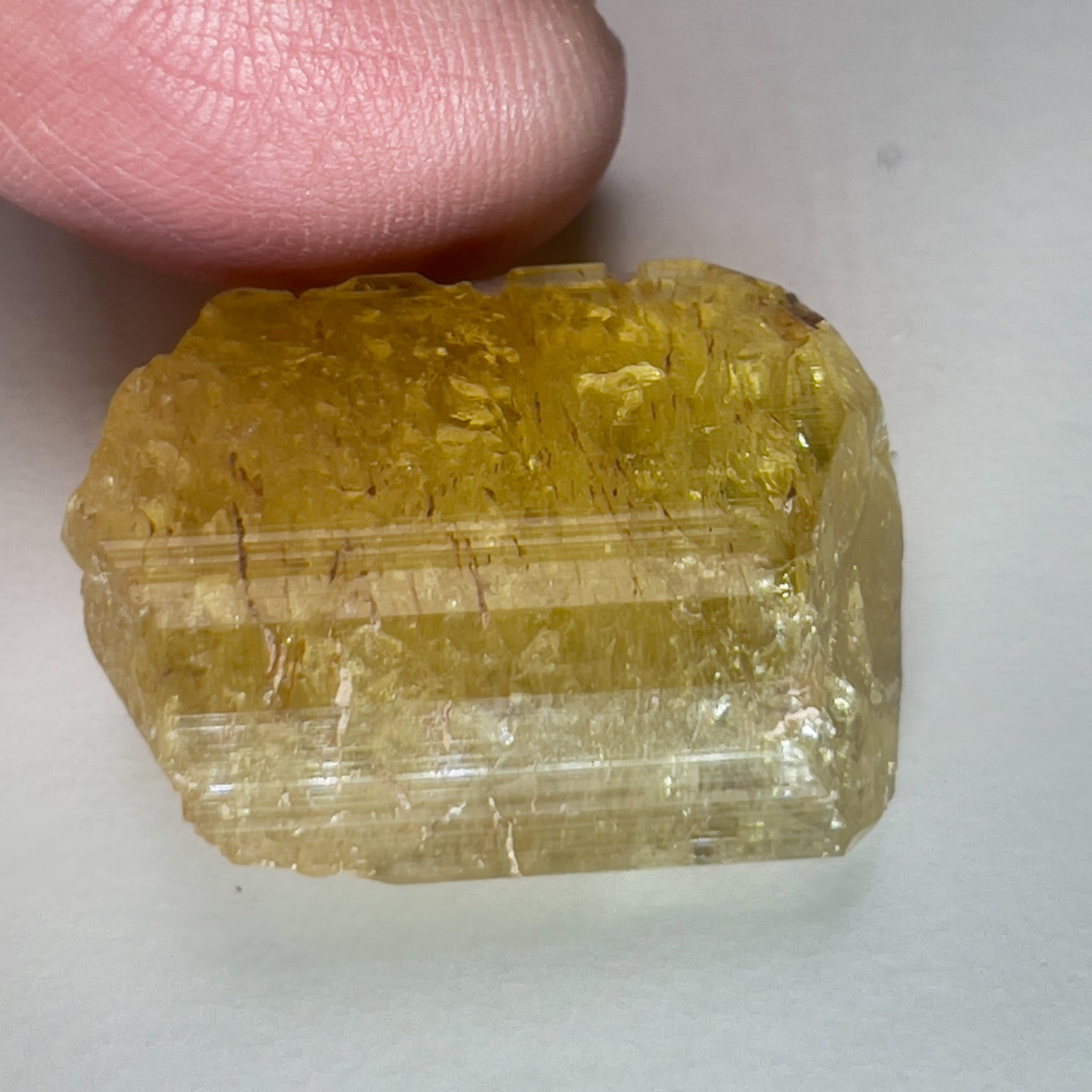 45.60Ct Tourmaline Crystal. Tanzania. Untreated Unheated.