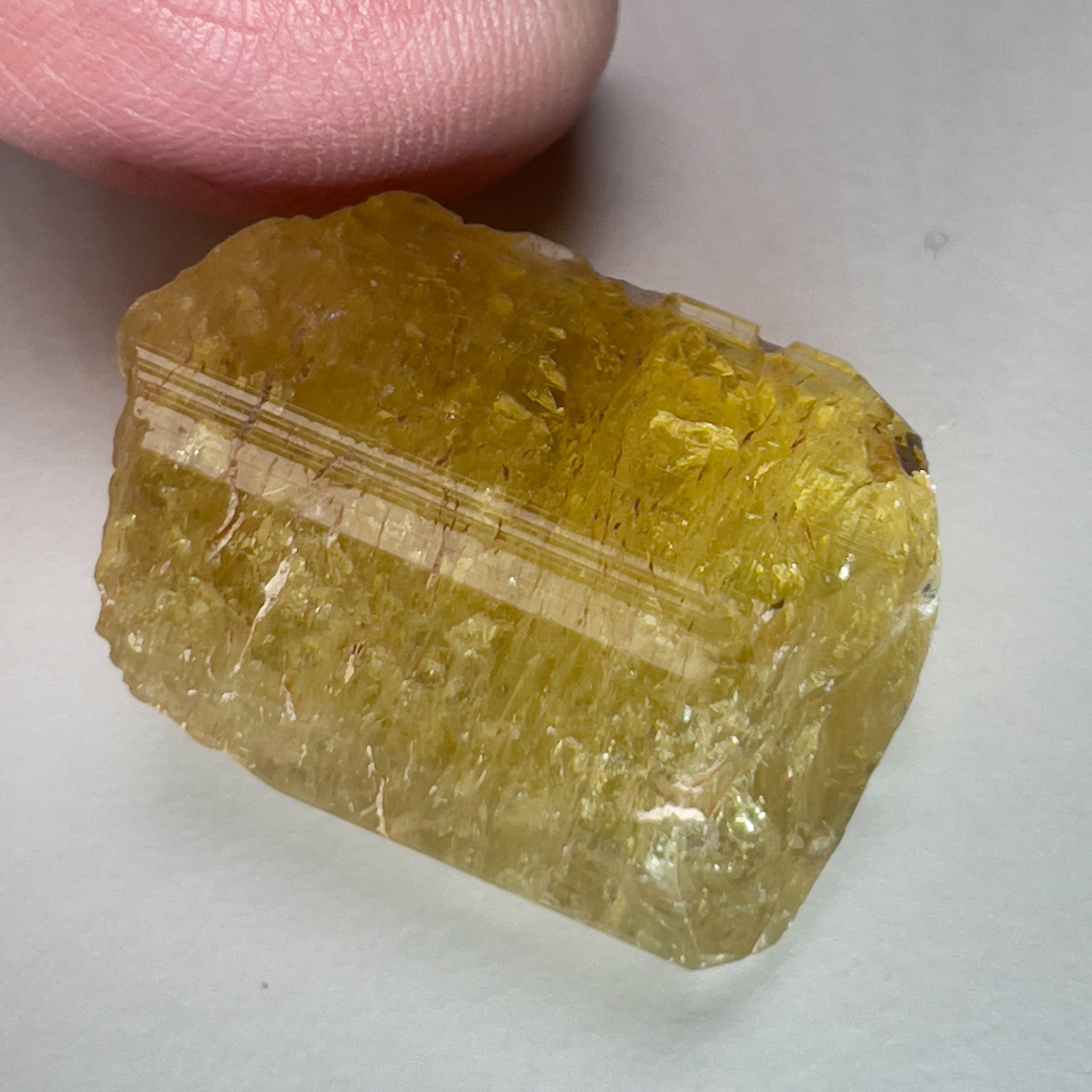 45.60Ct Tourmaline Crystal. Tanzania. Untreated Unheated.