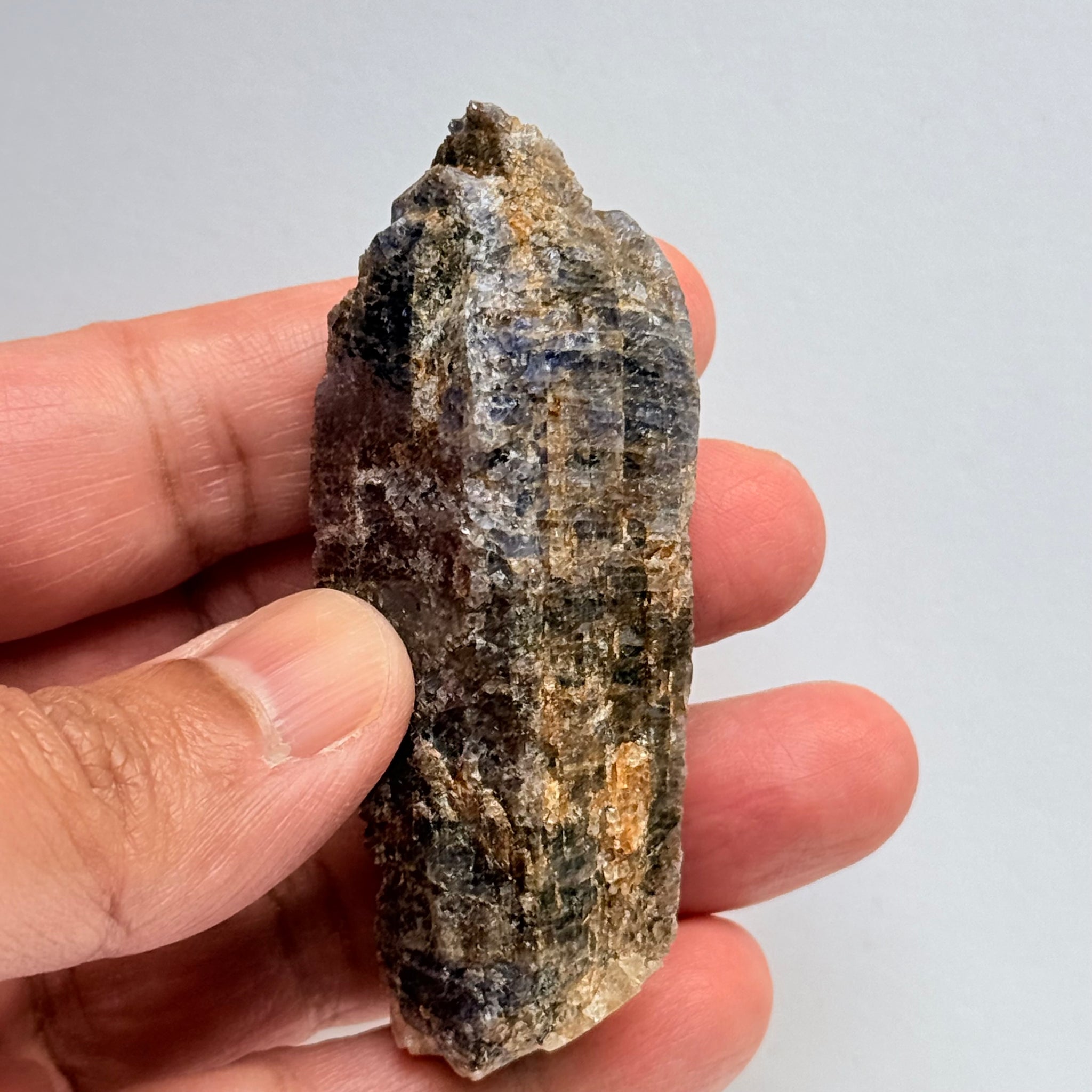 Tanzanite Crystal, 76.20gm / 381.00ct, Tanzania, Gently Heated