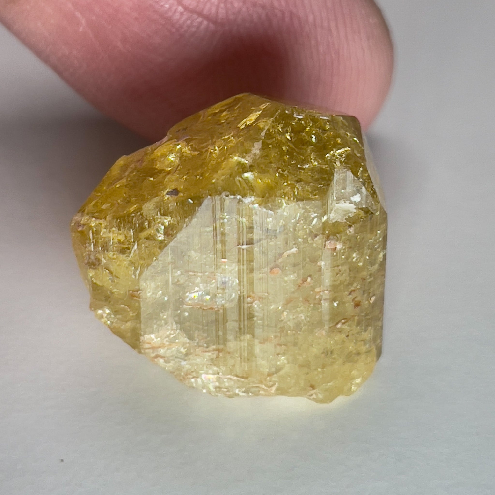 28.88Ct Tourmaline Crystal. Tanzania. Untreated Unheated.