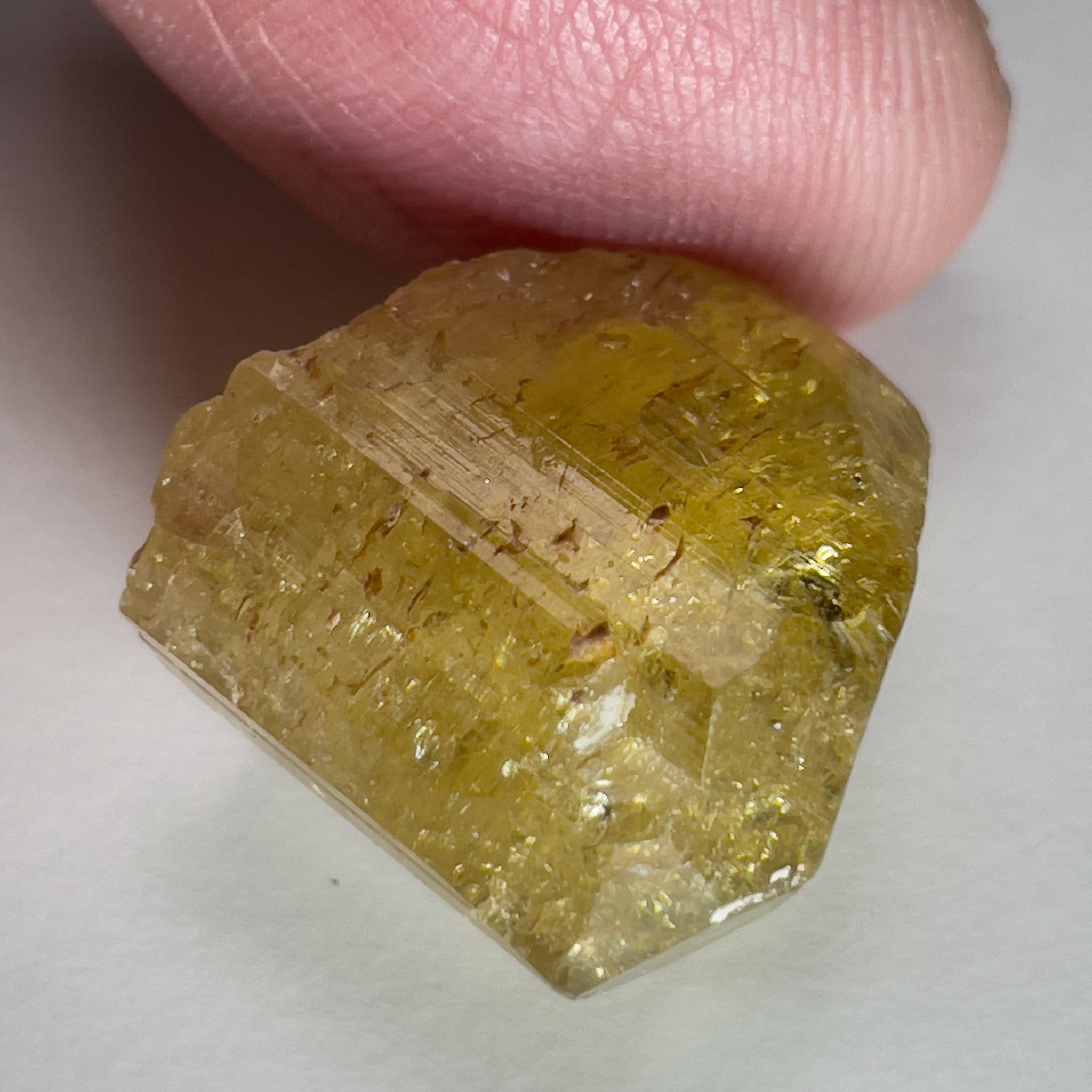 28.88Ct Tourmaline Crystal. Tanzania. Untreated Unheated.
