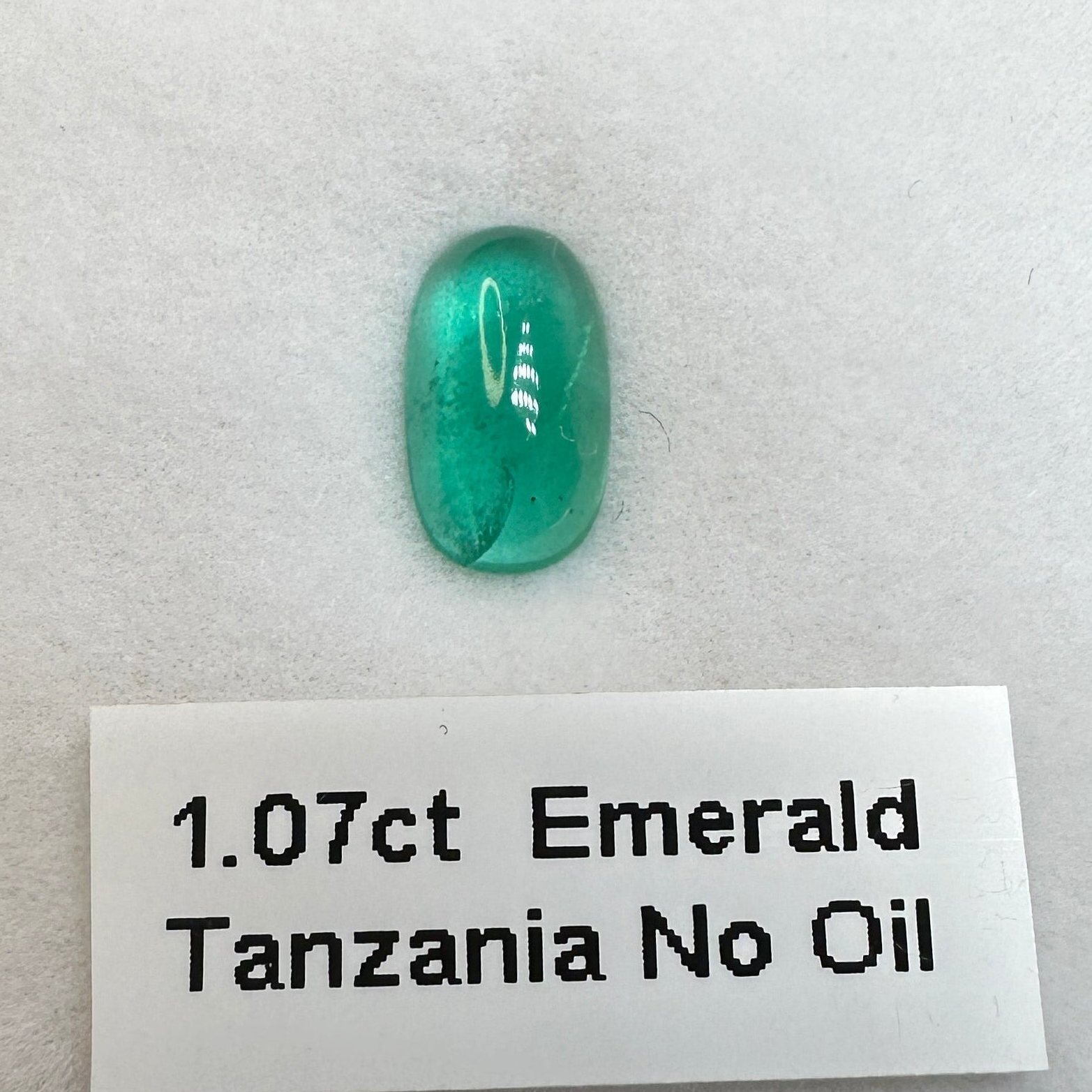 Emerald, 1.07ct, Tanzania, No Oil, Untreated Unheated
