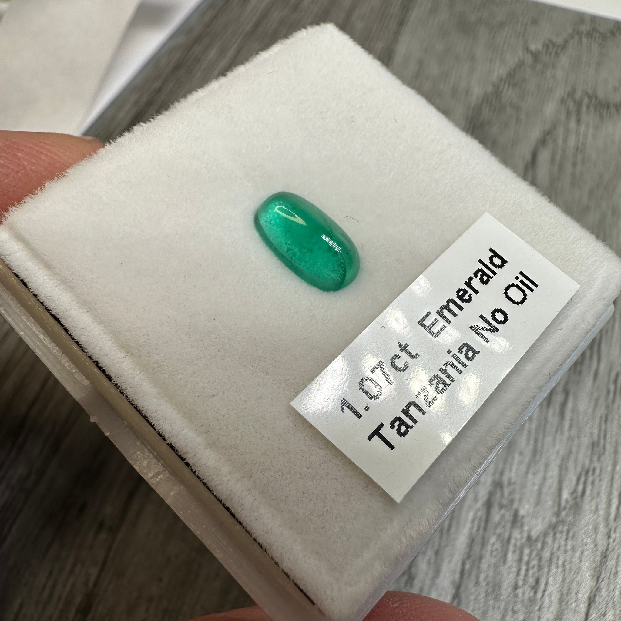 Emerald, 1.07ct, Tanzania, No Oil, Untreated Unheated
