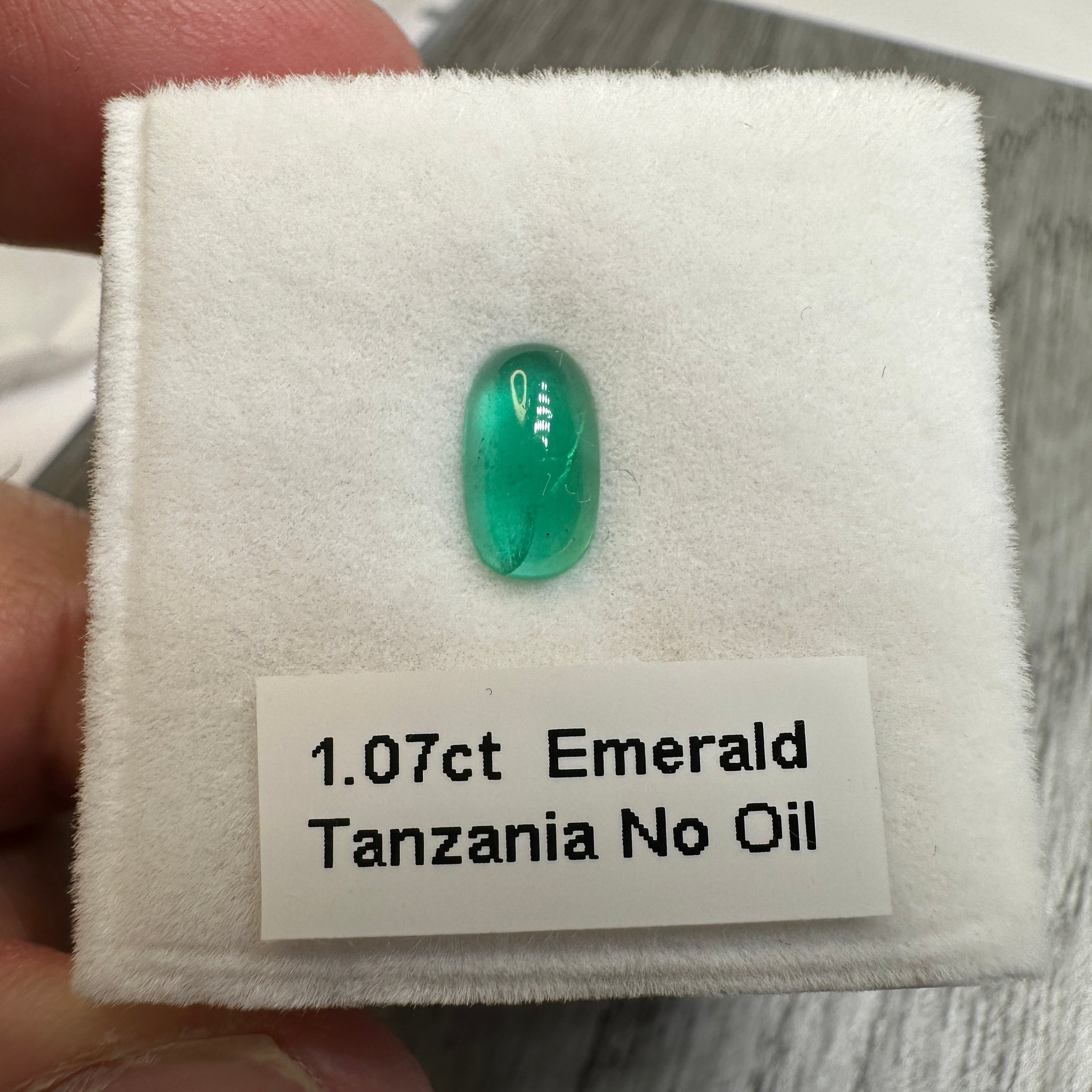 Emerald, 1.07ct, Tanzania, No Oil, Untreated Unheated