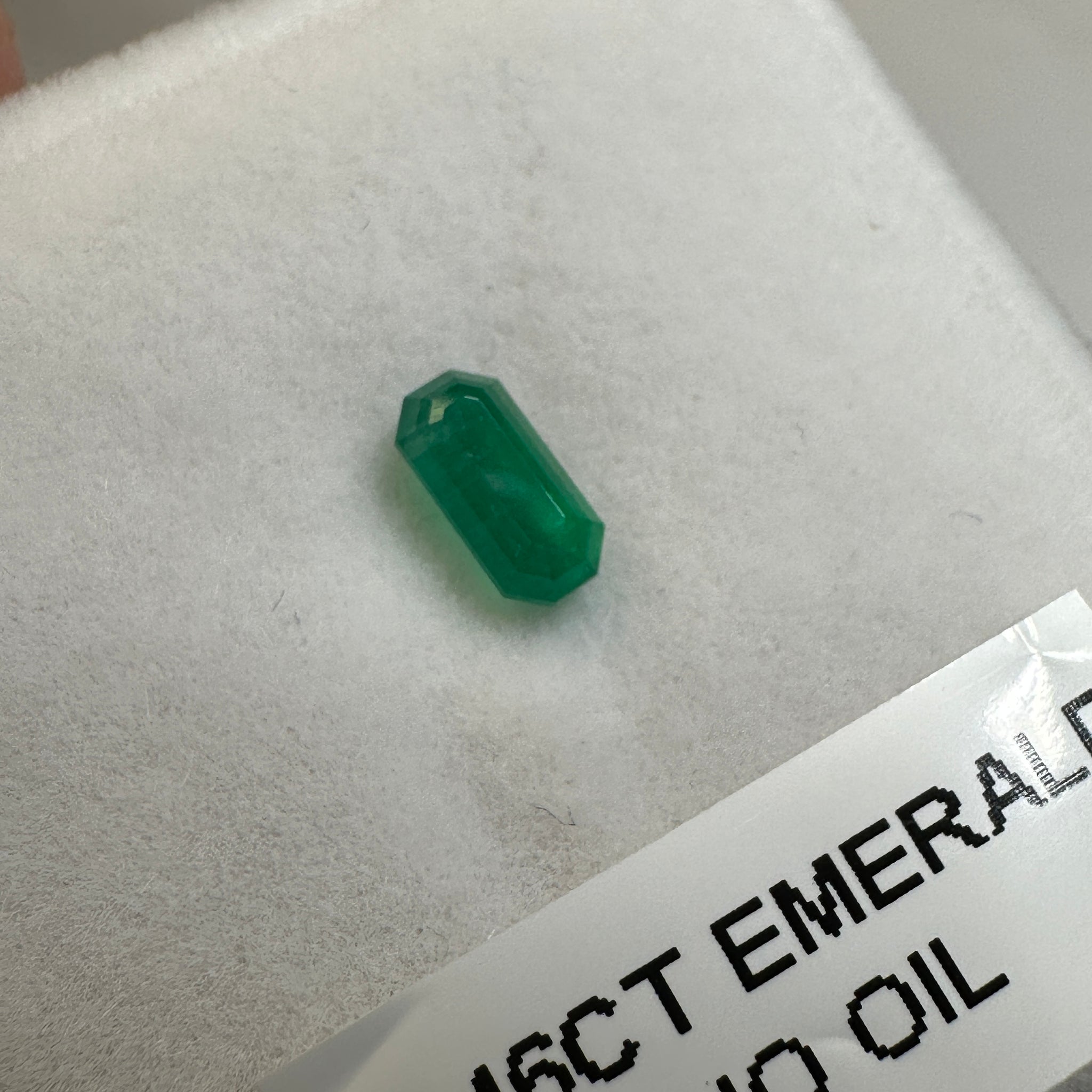 Emerald, 0.46ct, Tanzania, Untreated Unheated No Oil