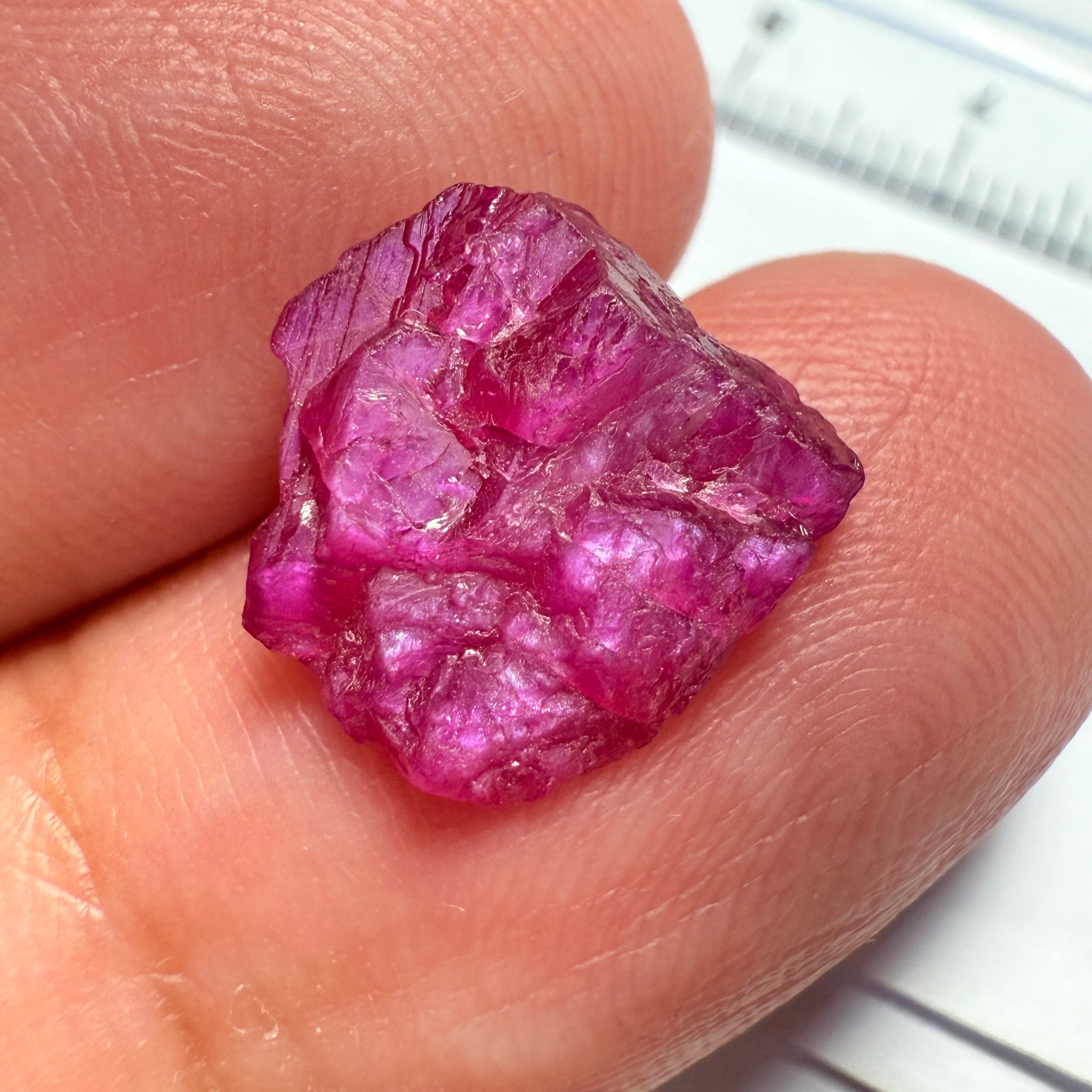 Ruby Crystal, 5.79ct, Longido, Tanzania, Untreated Unheated