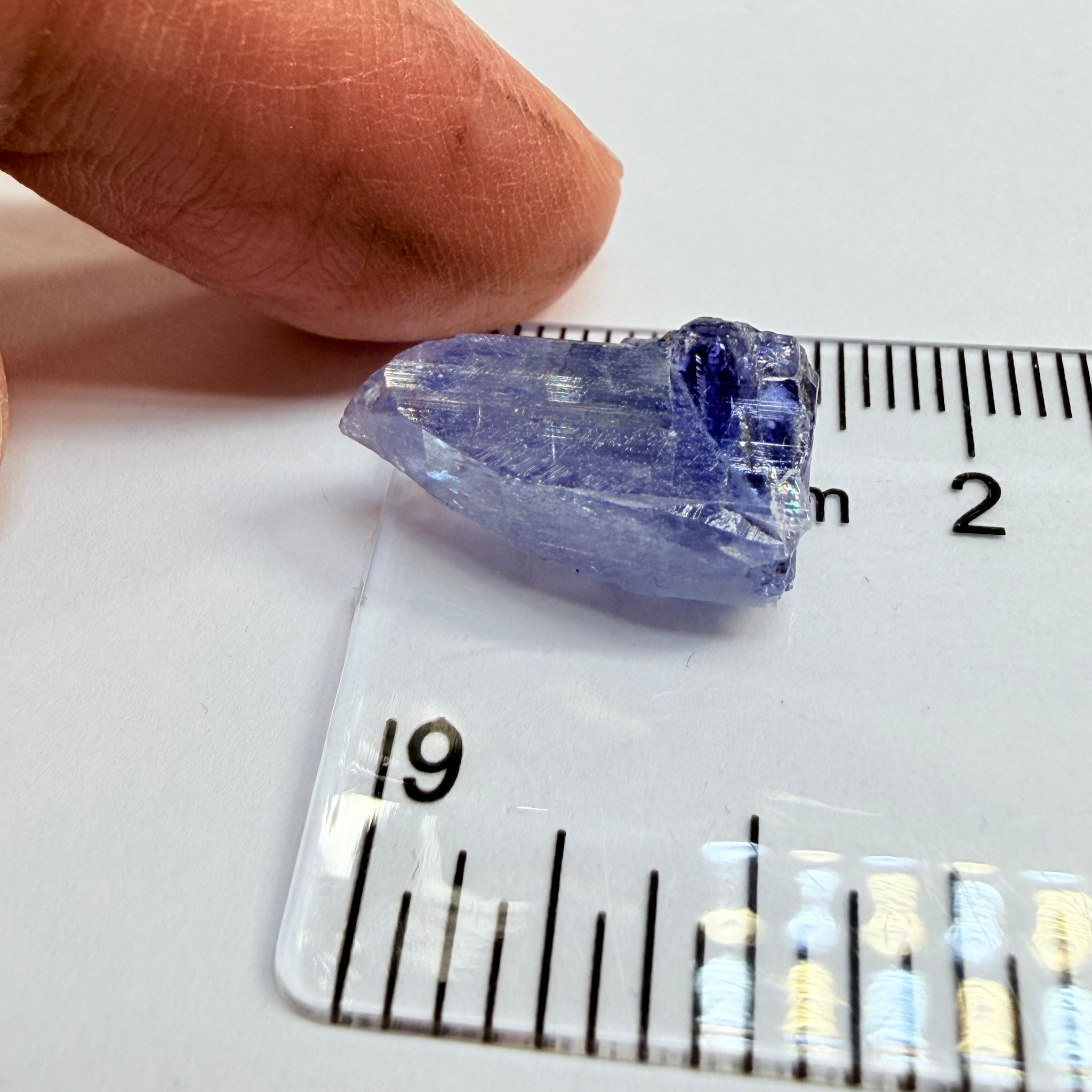 Tanzanite Crystal, 10.70ct, Merelani, Tanzania, Gently Heated