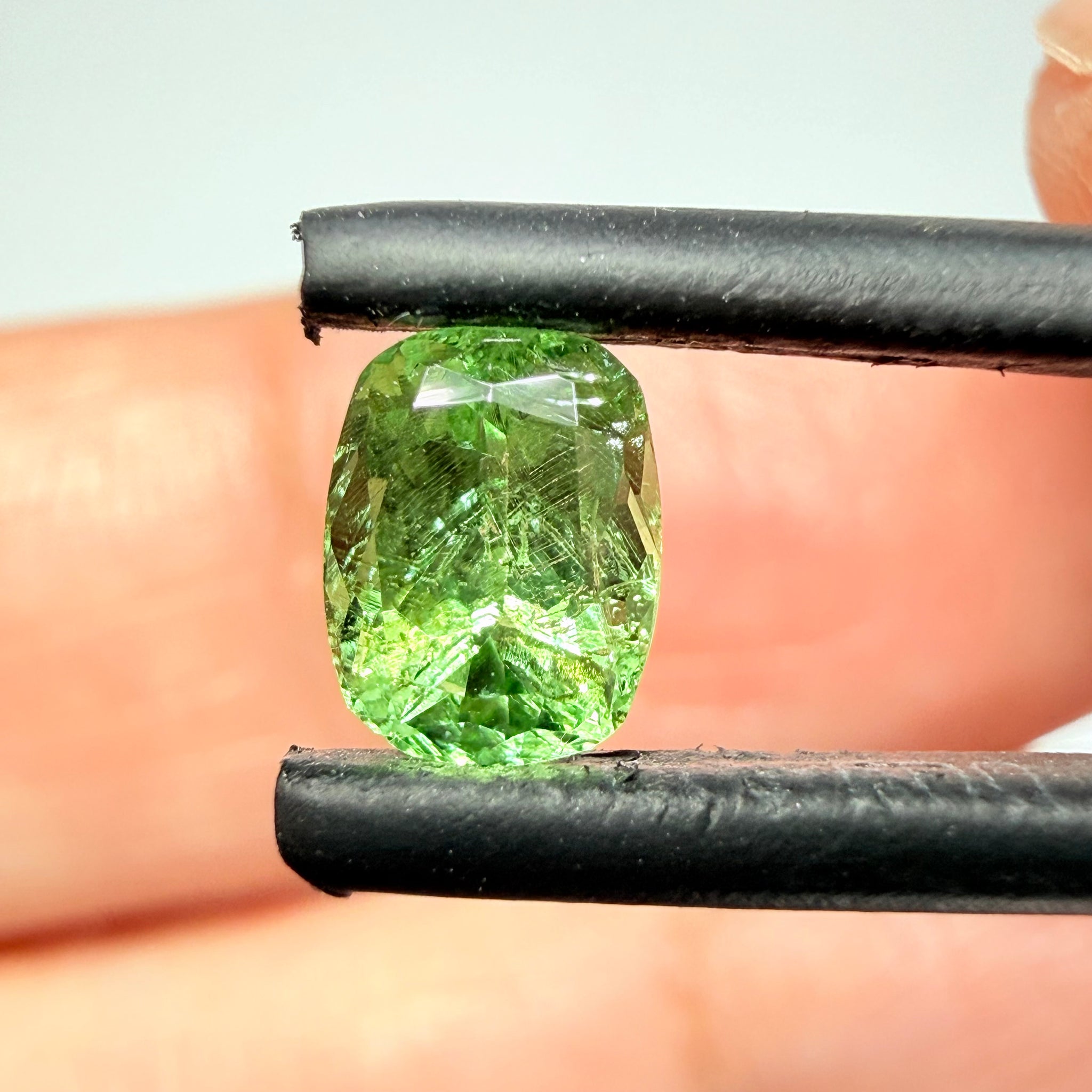 Tsavorite Garnet, 0.97ct, Tanzania, Untreated Unheated