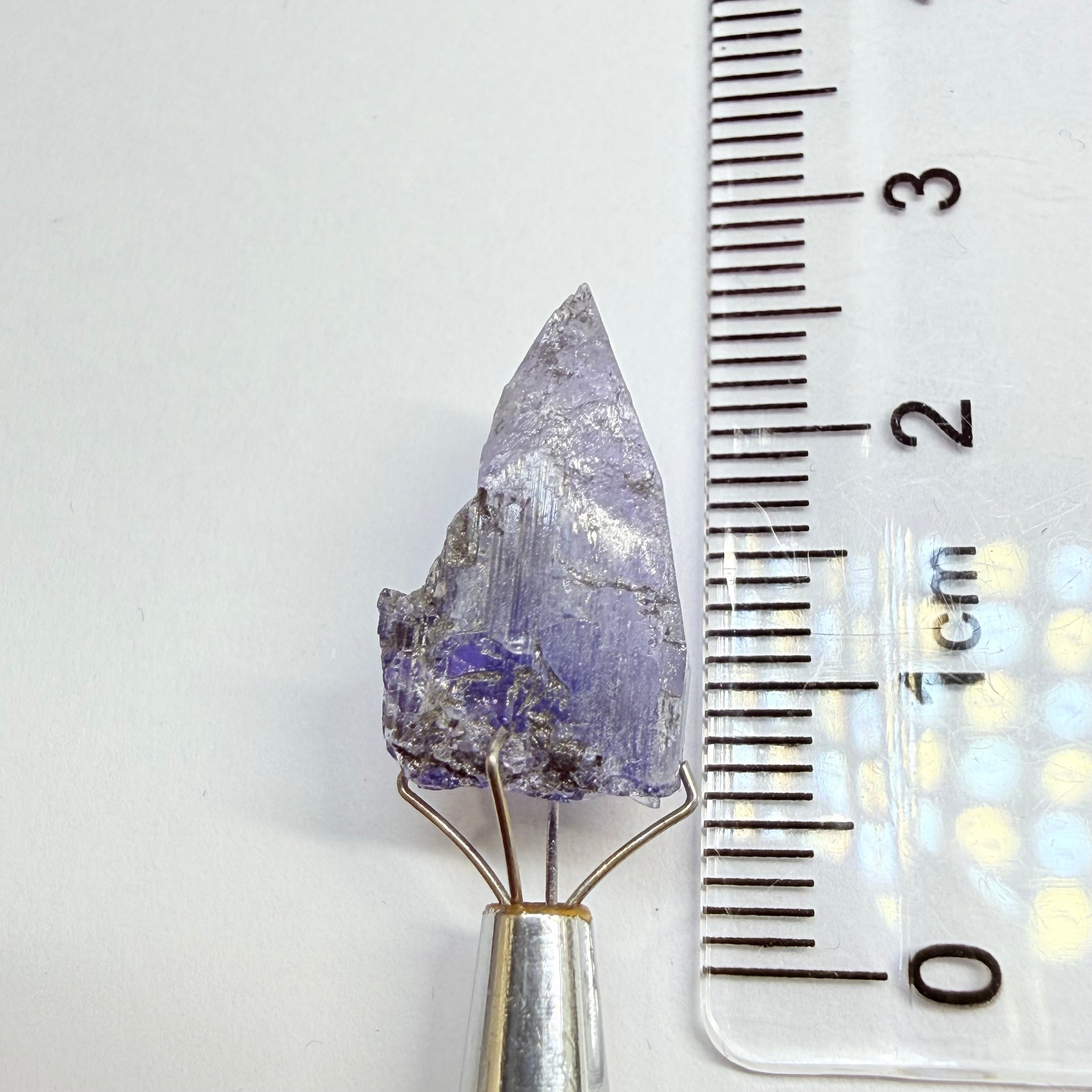 Tanzanite Crystal, 10.70ct, Merelani, Tanzania, Gently Heated
