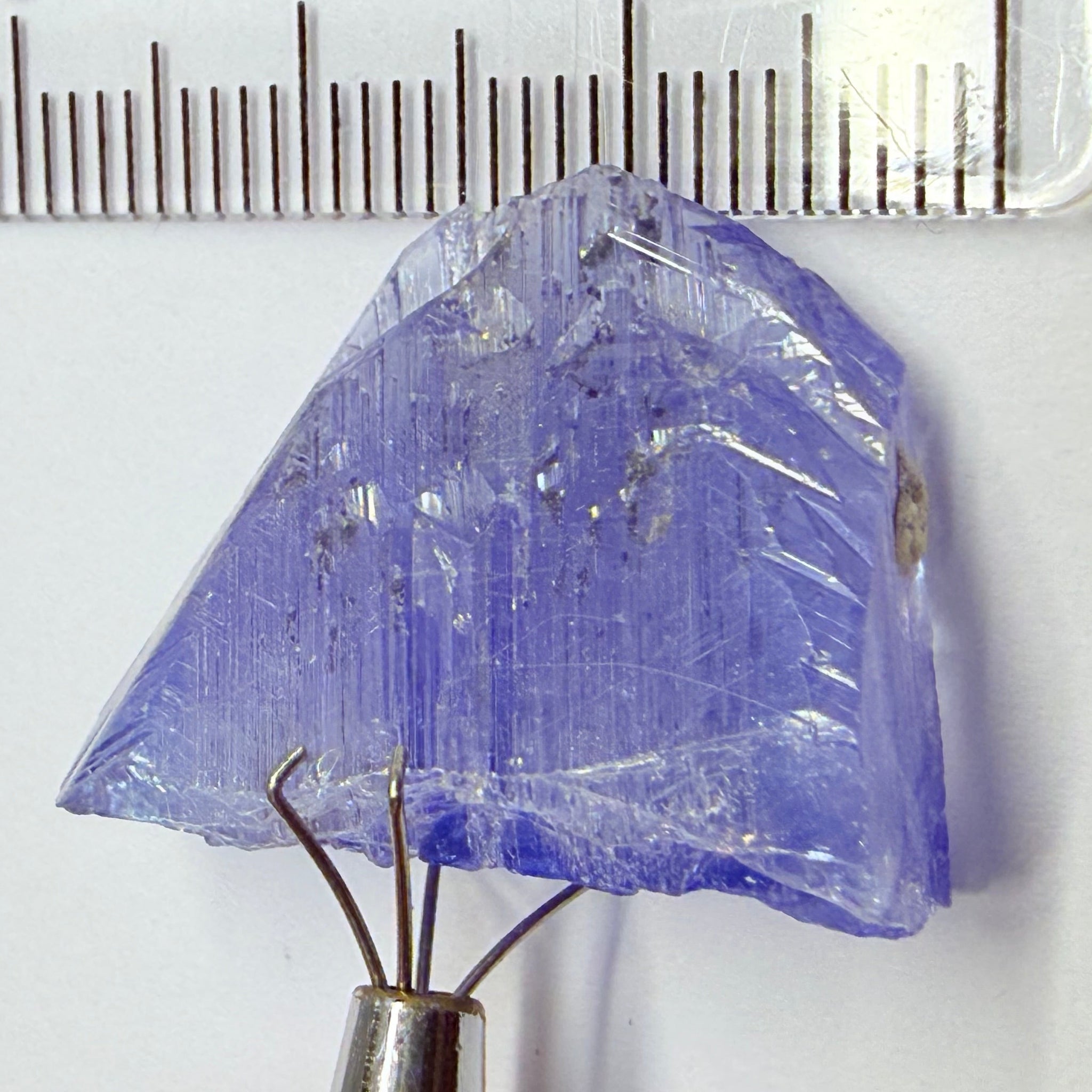 Tanzanite Crystal, 31.56ct, Merelani, Tanzania, Gently Heated