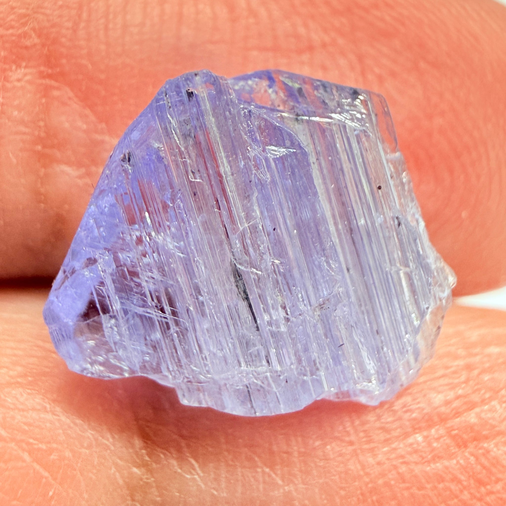 Tanzanite Crystal, 6.00ct, Merelani, Tanzania, Gently Heated