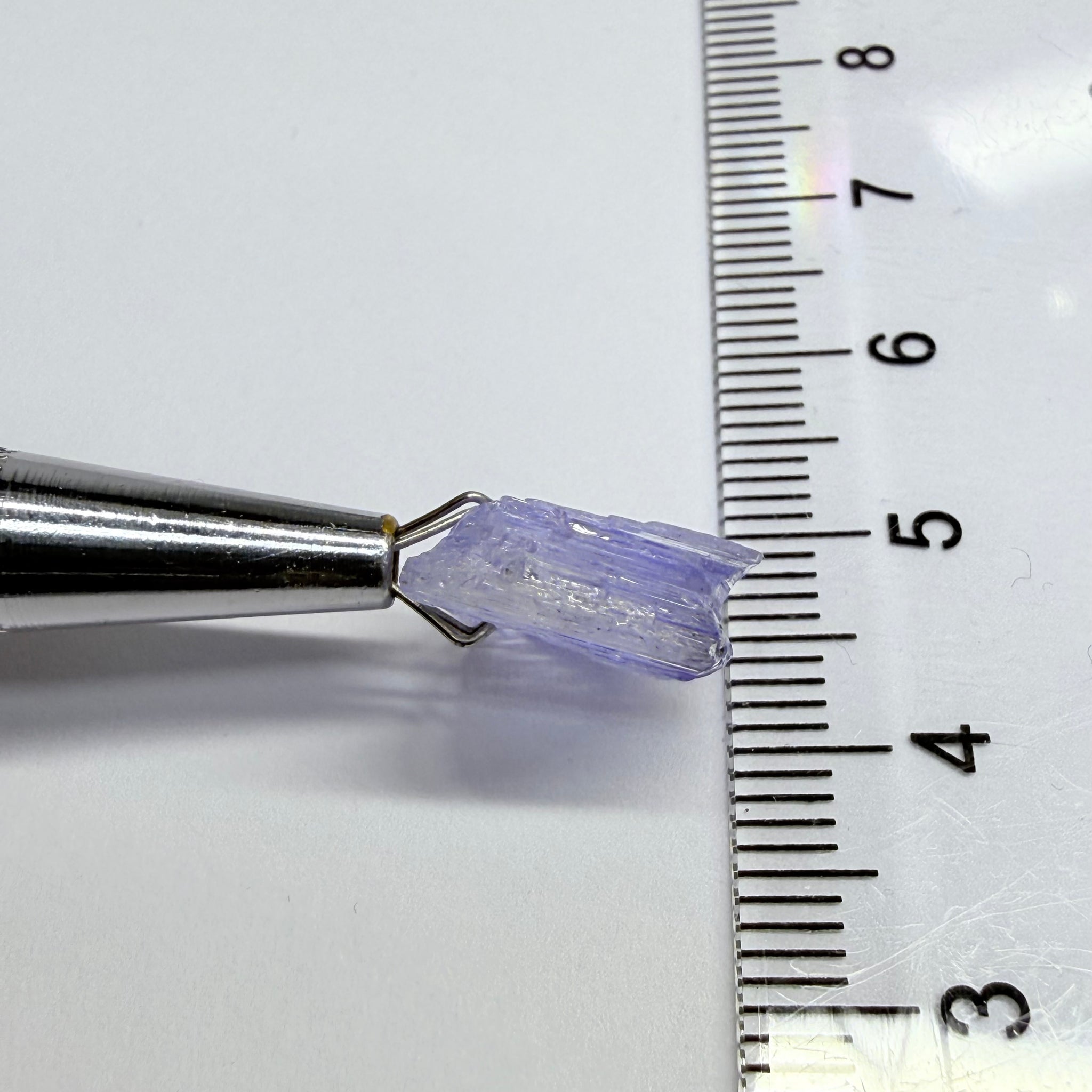 Tanzanite Crystal, 6.00ct, Merelani, Tanzania, Gently Heated