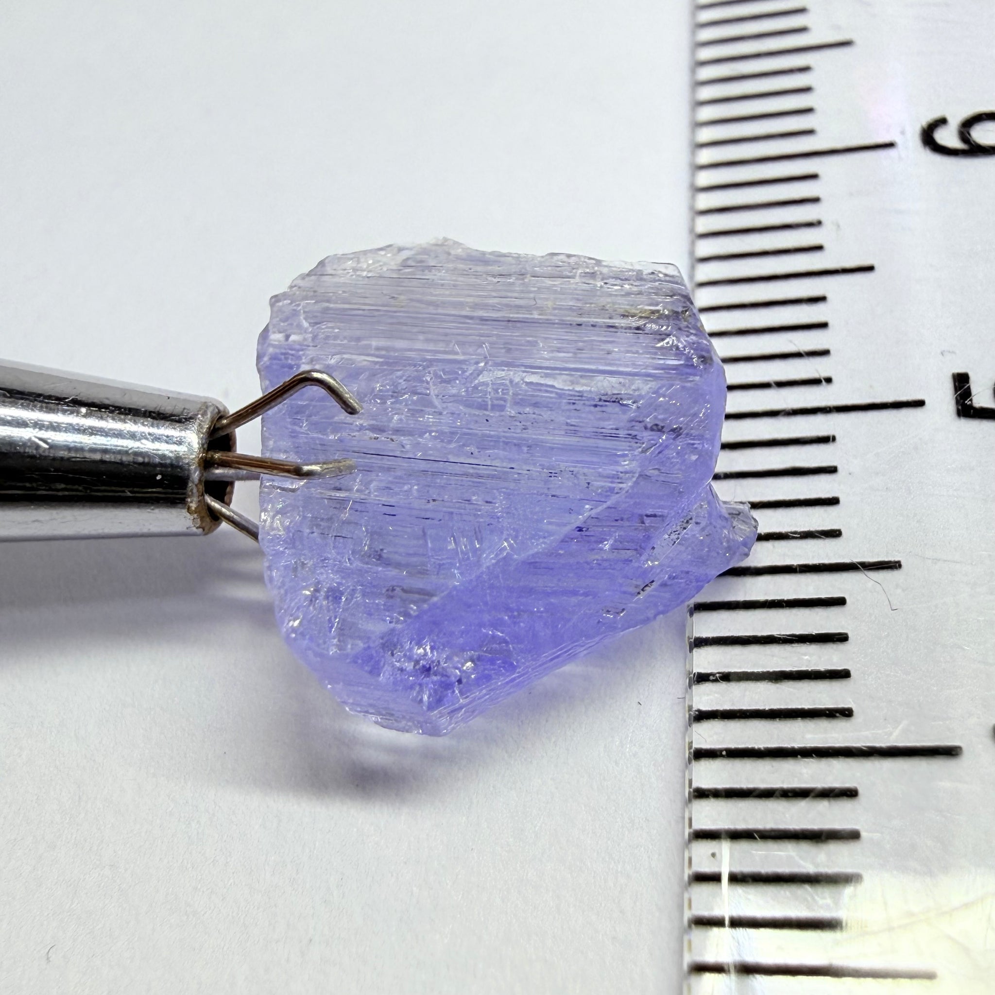 Tanzanite Crystal, 6.00ct, Merelani, Tanzania, Gently Heated