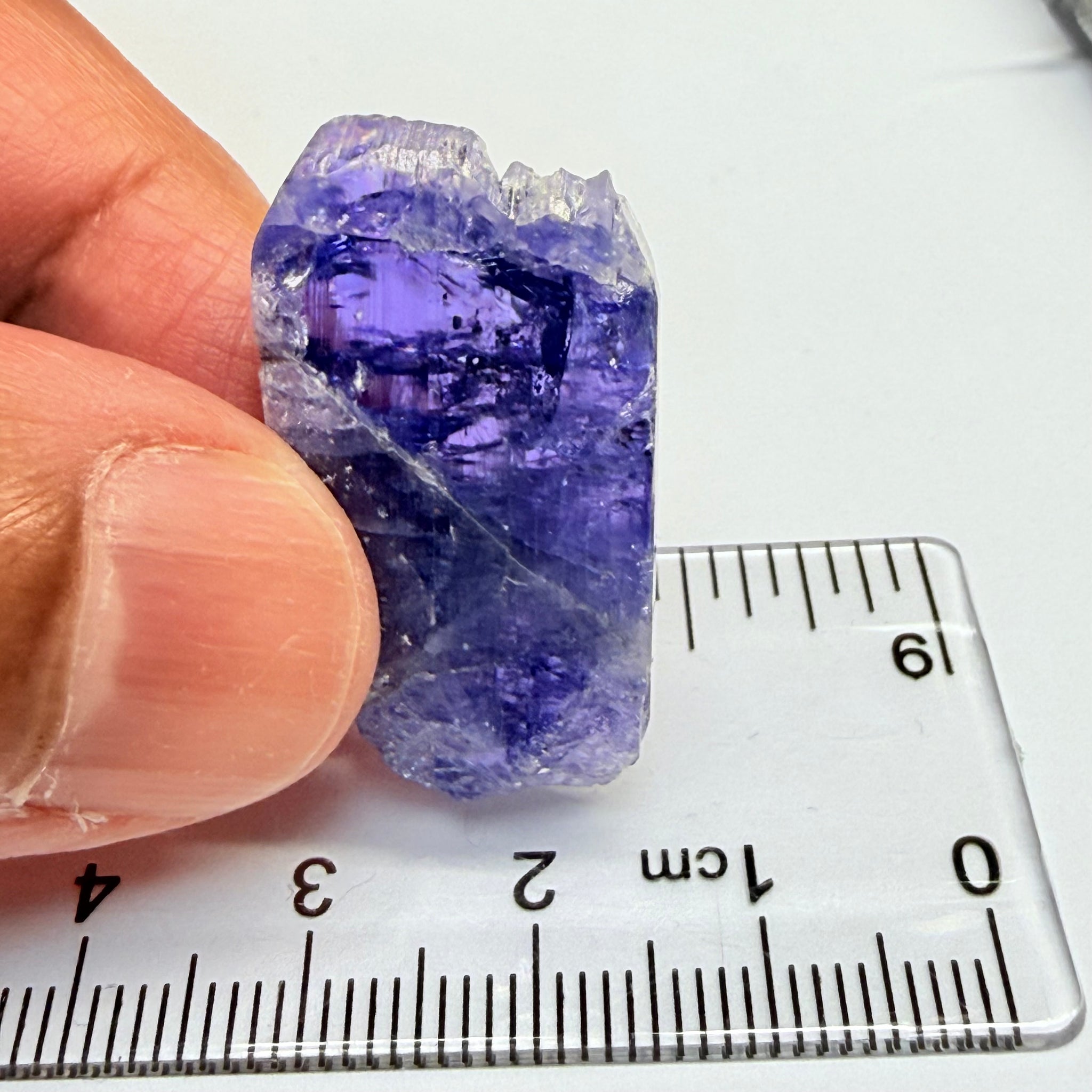 Tanzanite Crystal, 41.84ct, Merelani, Tanzania, Gently Heated