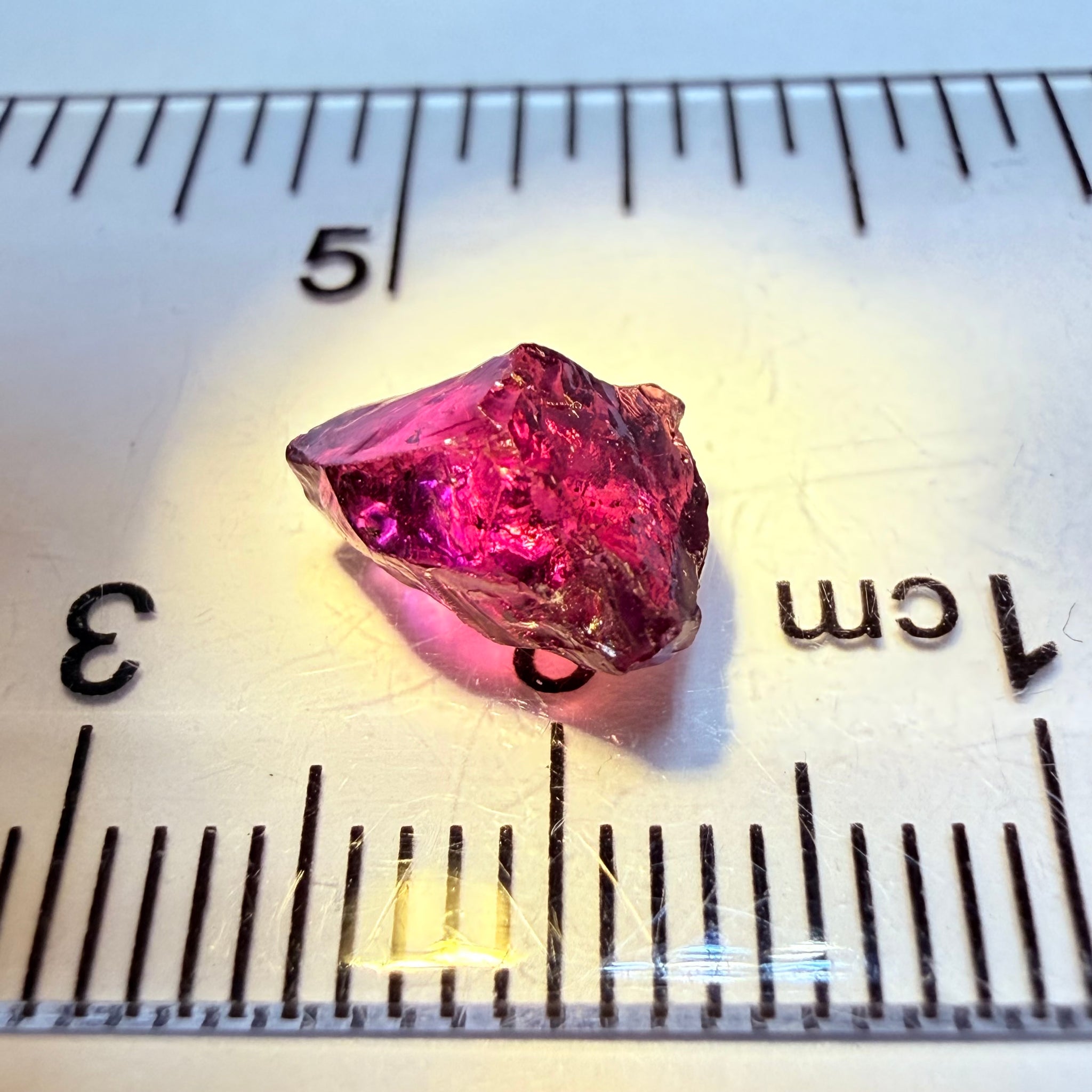 Colour Shift Garnet, 3.02ct, Tanzania, Untreated Unheated, no inclusions just very slight silk