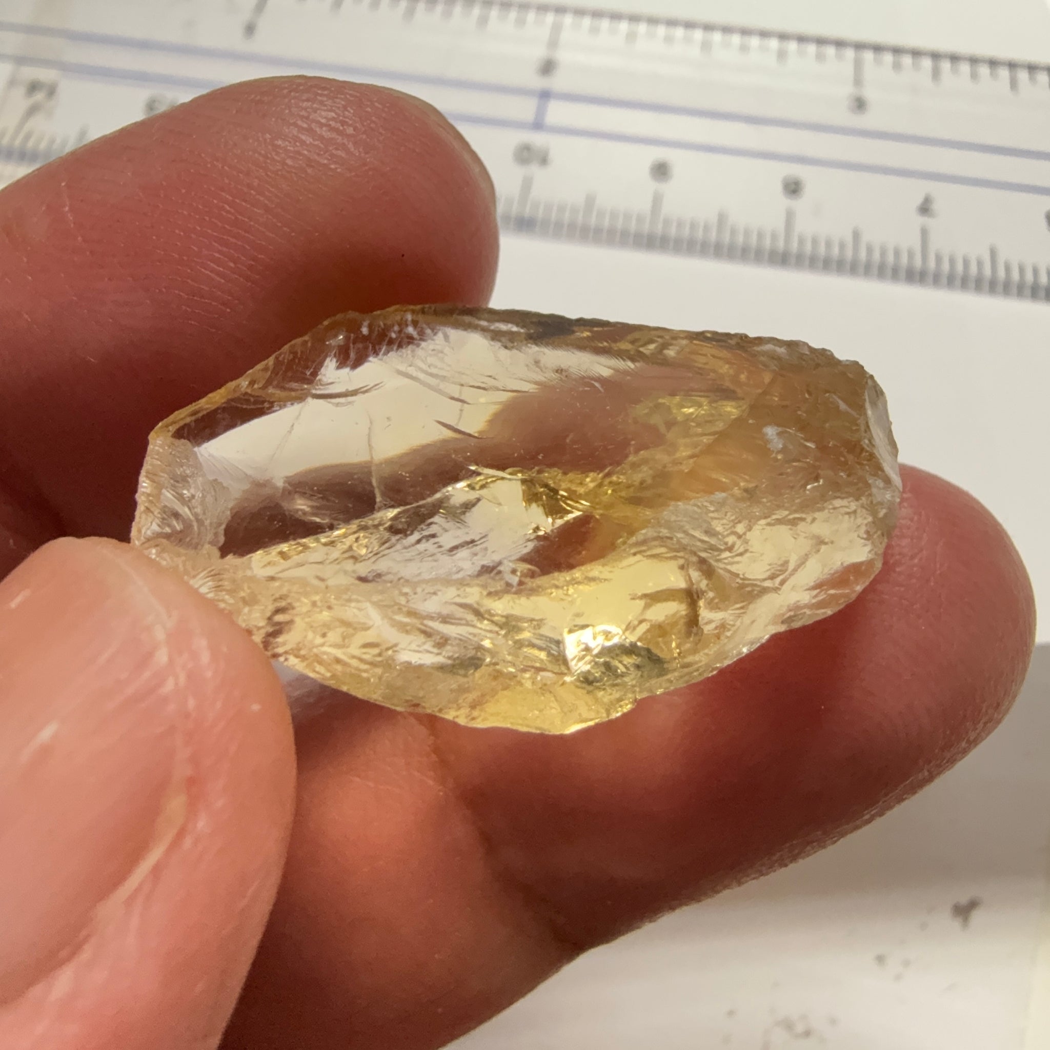 Citrine, 32.31ct, Zambia, Untreated Unheated, VVS-IF, flattish shape
