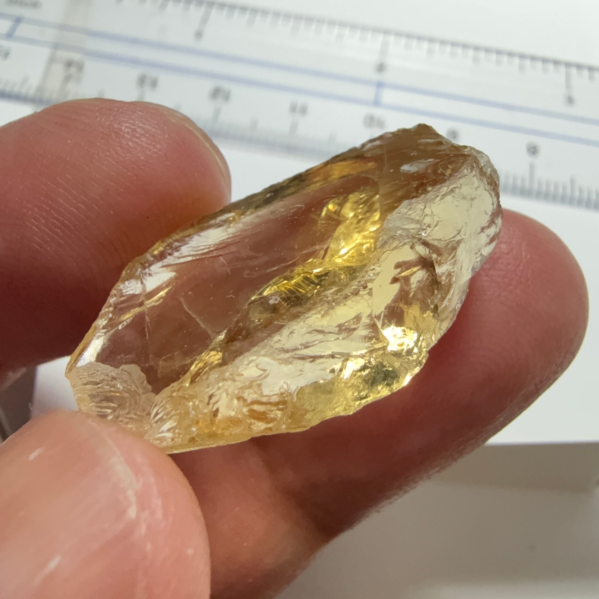 Citrine, 32.31ct, Zambia, Untreated Unheated, VVS-IF, flattish shape