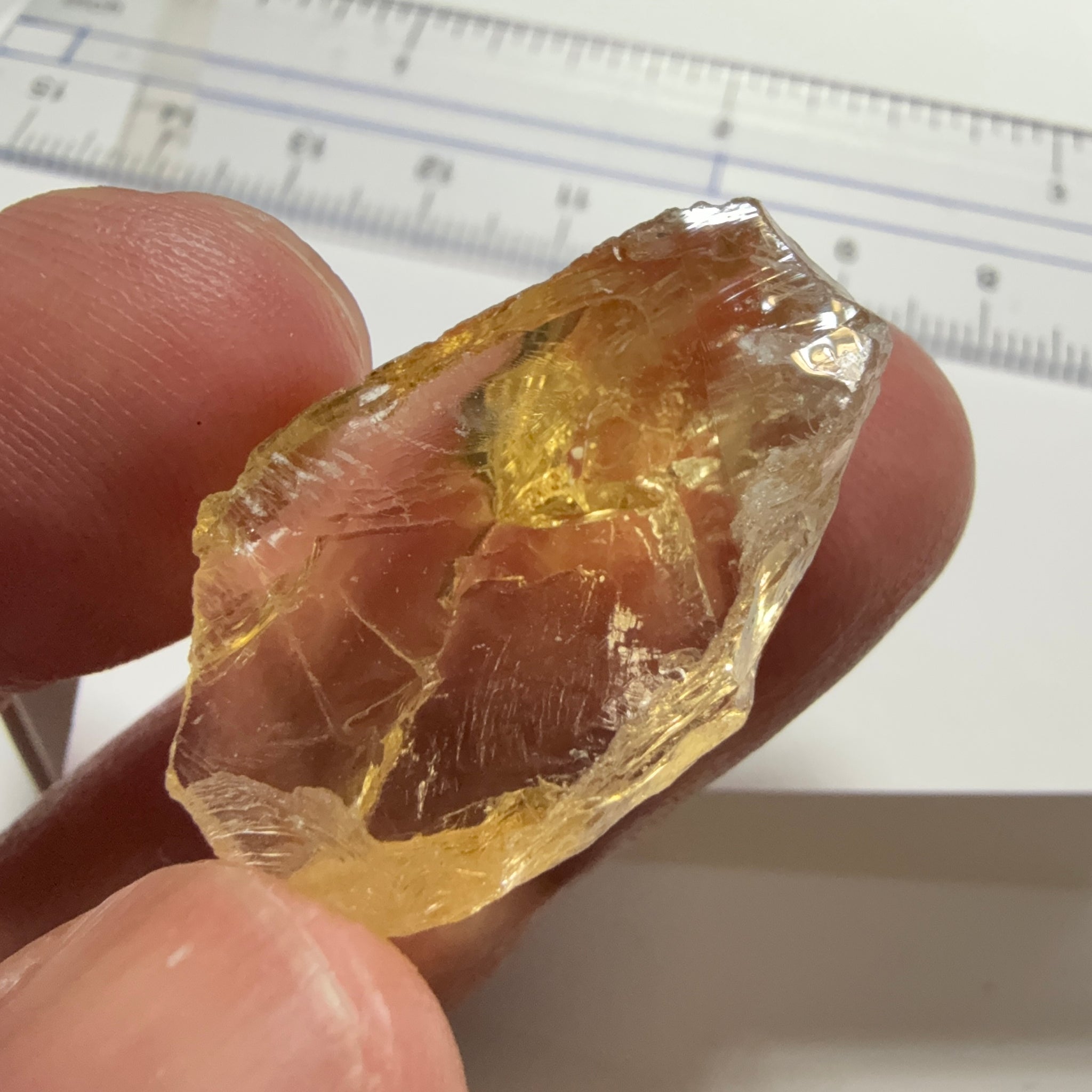 Citrine, 32.31ct, Zambia, Untreated Unheated, VVS-IF, flattish shape