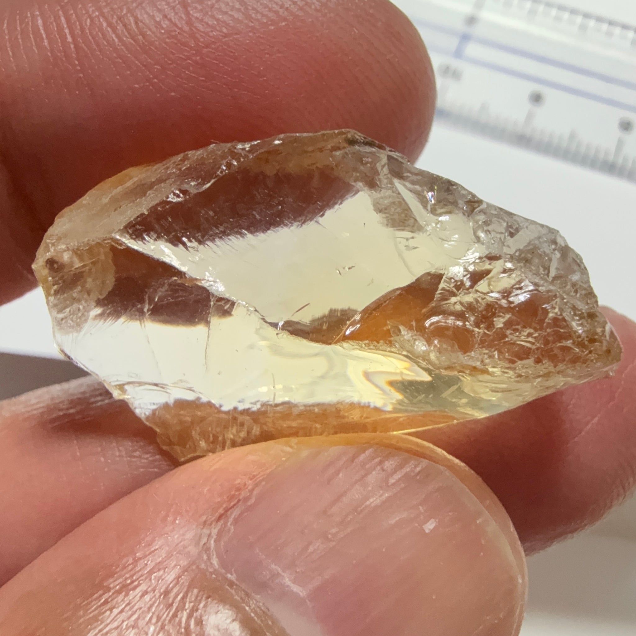 Citrine, 32.31ct, Zambia, Untreated Unheated, VVS-IF, flattish shape