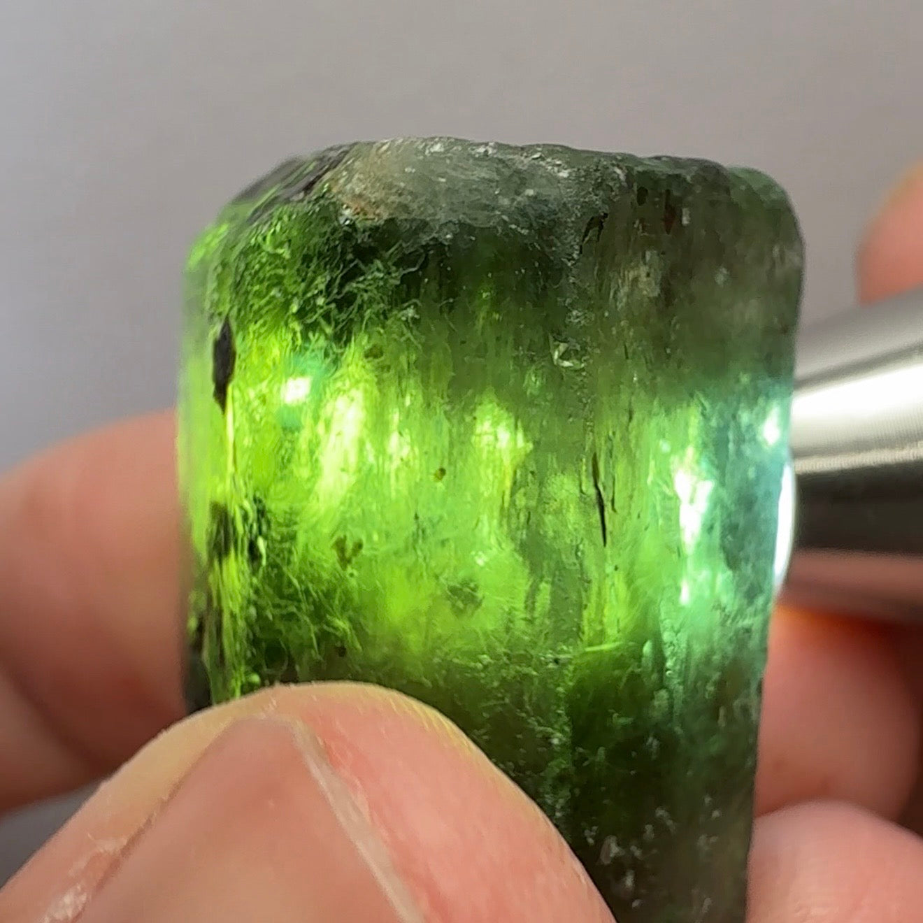 Apatite Crystal, 130.07ct, Tanzania, Untreated Unheated