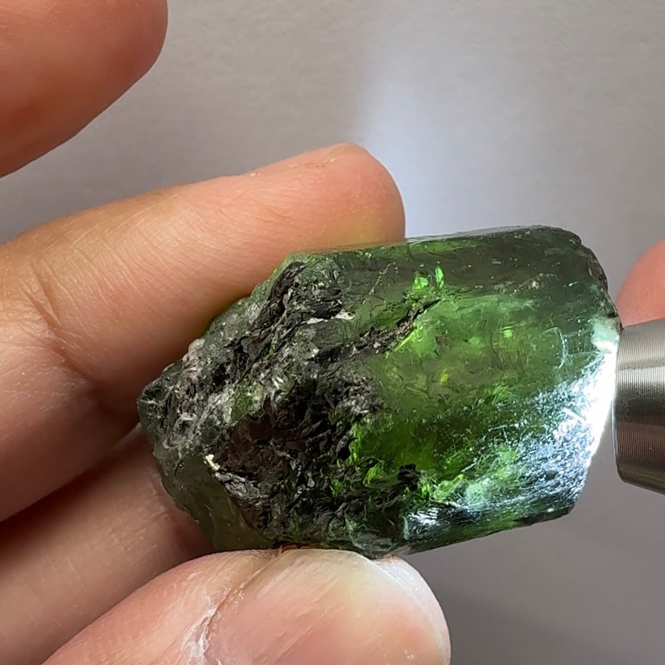 Apatite Crystal, 130.07ct, Tanzania, Untreated Unheated