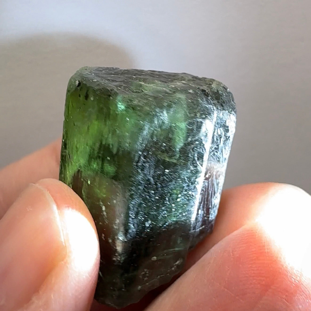Apatite Crystal, 130.07ct, Tanzania, Untreated Unheated