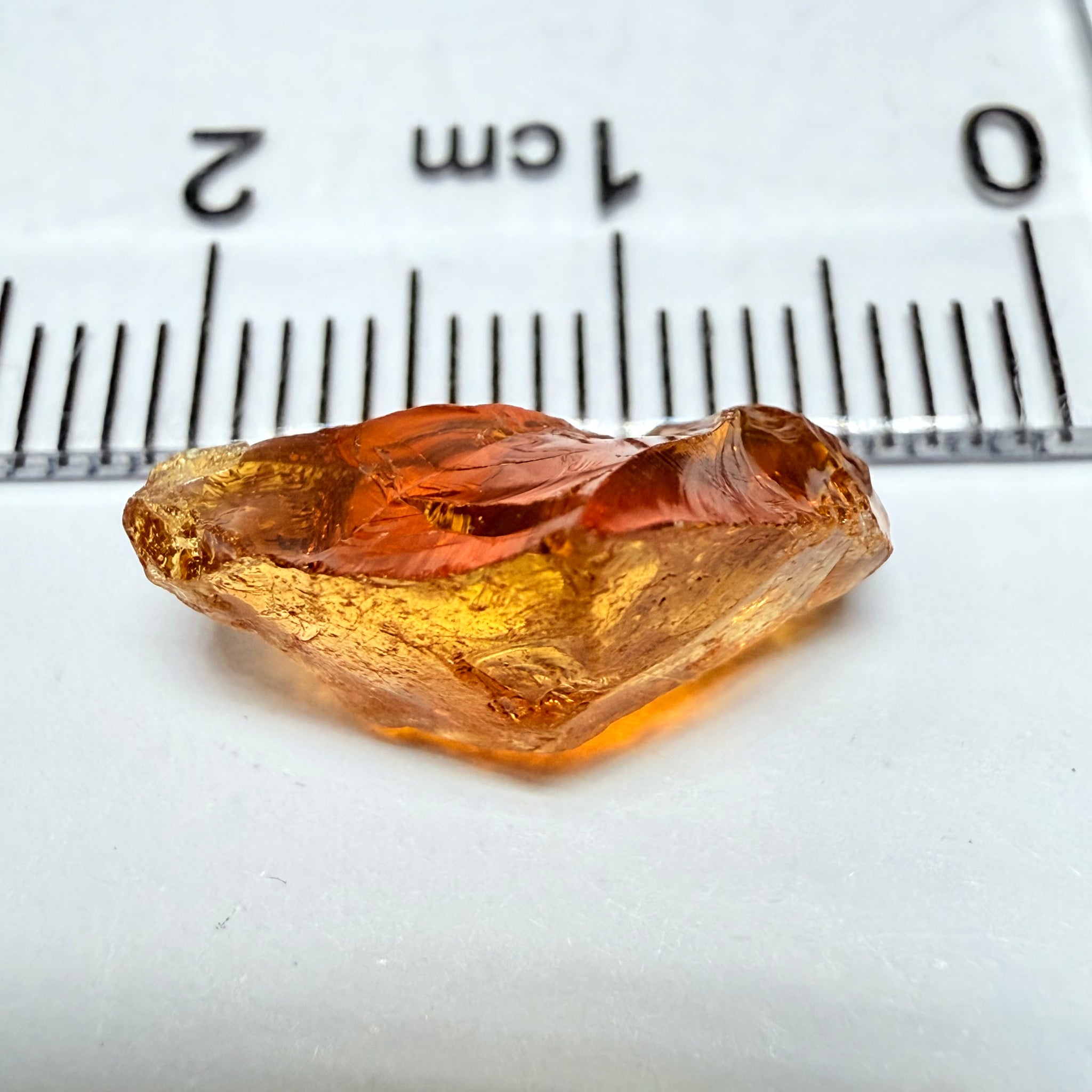 Tourmaline, 4.56ct, Tanzania, Untreated Unheated, VVS-IF, flat shape