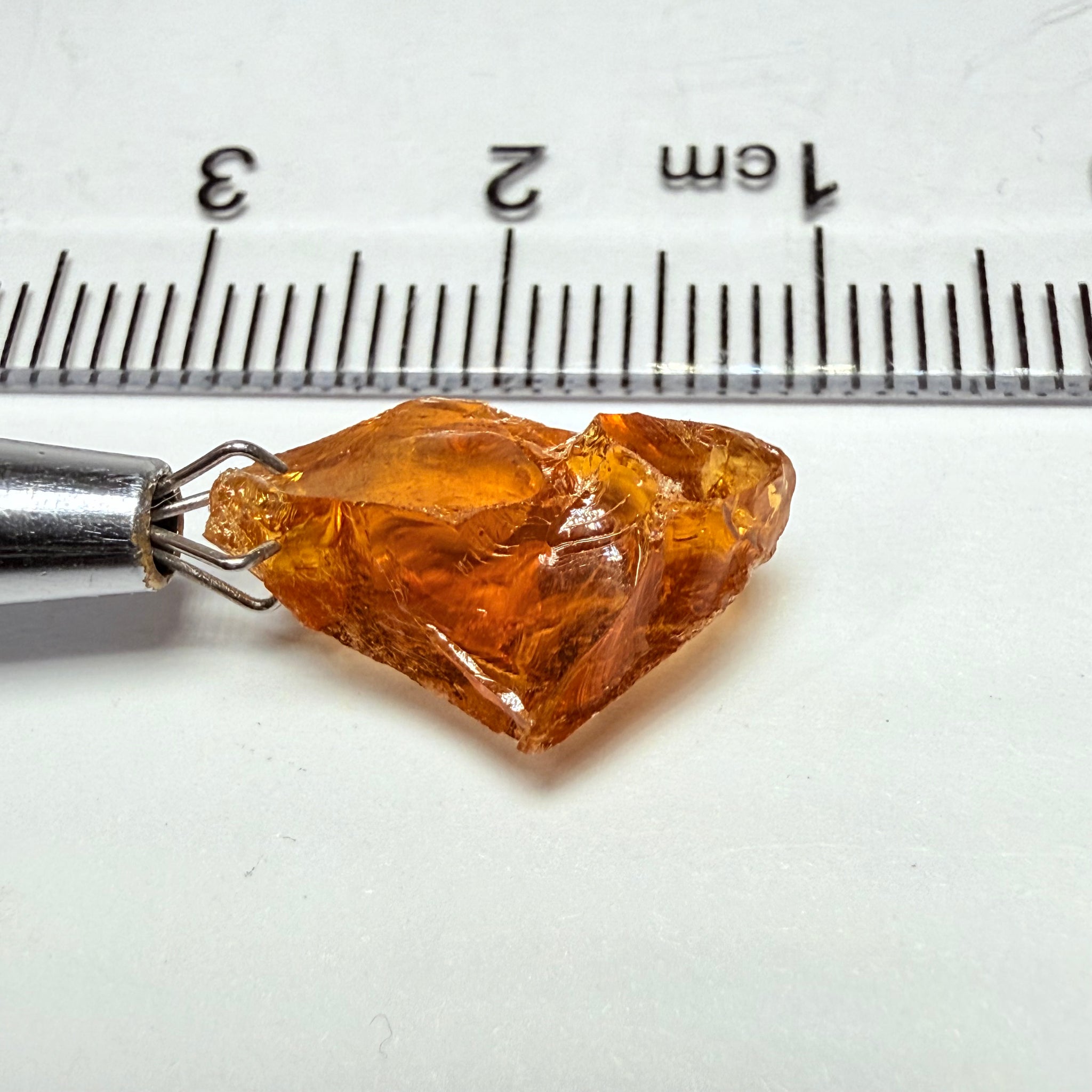 Tourmaline, 4.56ct, Tanzania, Untreated Unheated, VVS-IF, flat shape