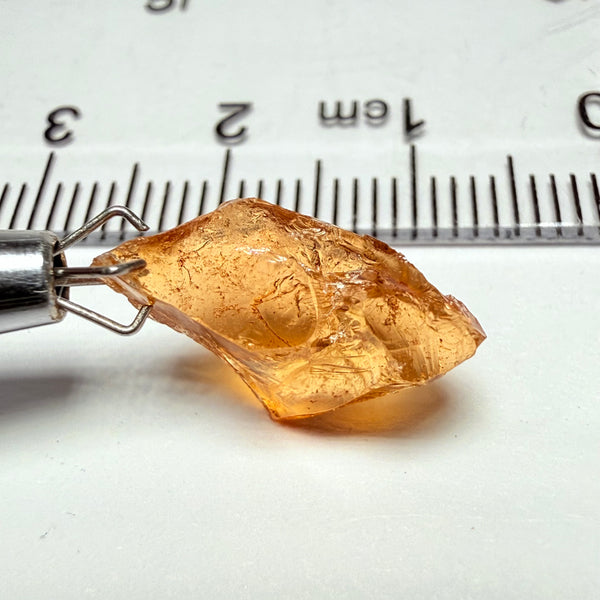Tourmaline, 4.56ct, Tanzania, Untreated Unheated, VVS-IF, flat shape
